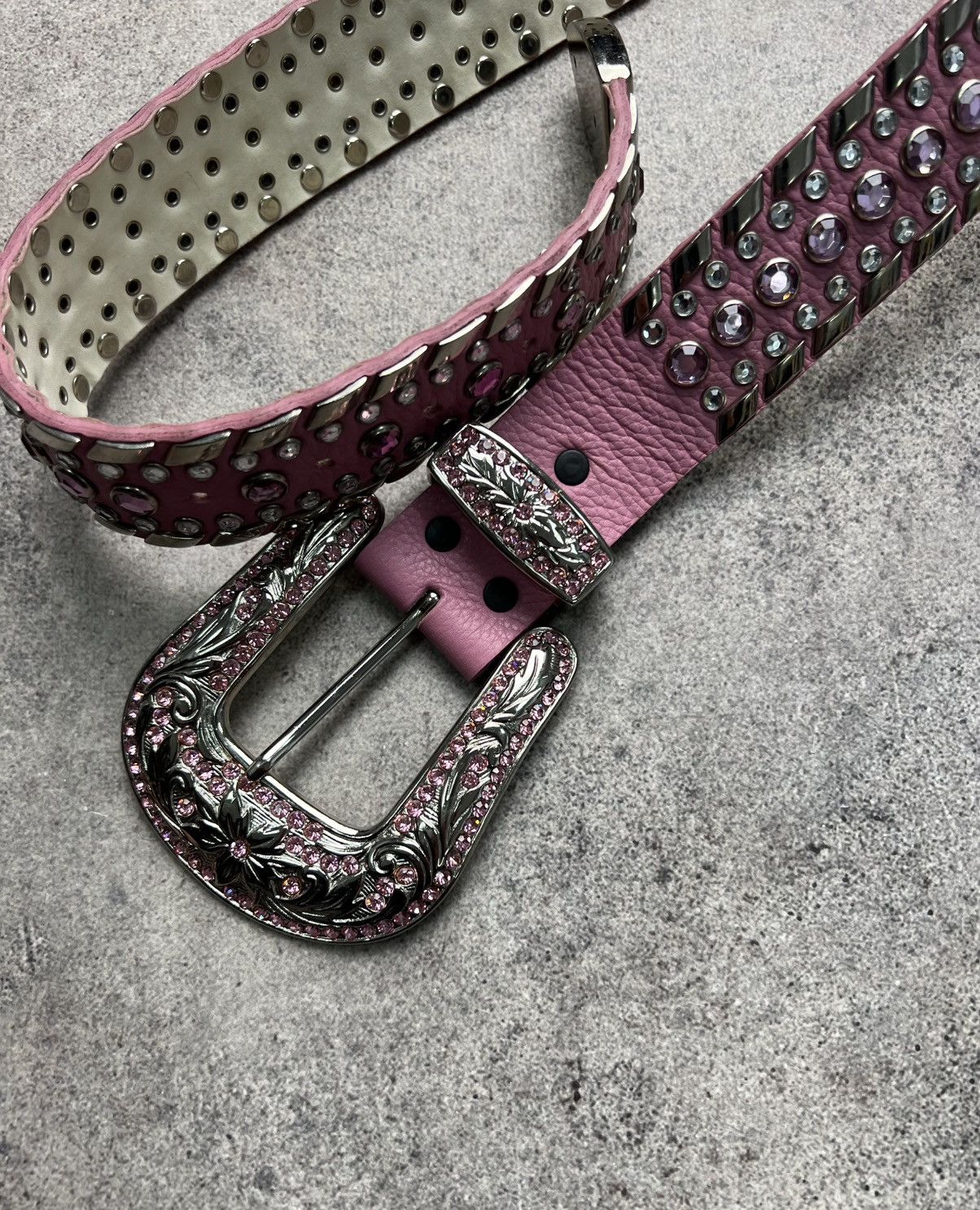 B.B. Simon Vintage studded punk belt Size ONE SIZE - 3 Thumbnail