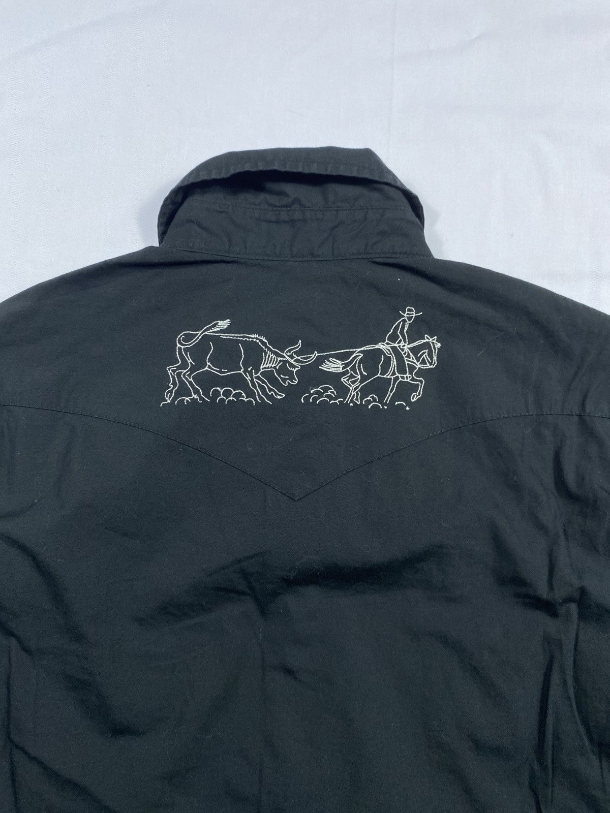 If Six Was Nine western shirt Red moon japan Yohji Yamamoto style Size US L / EU 52-54 / 3 - 9 Thumbnail