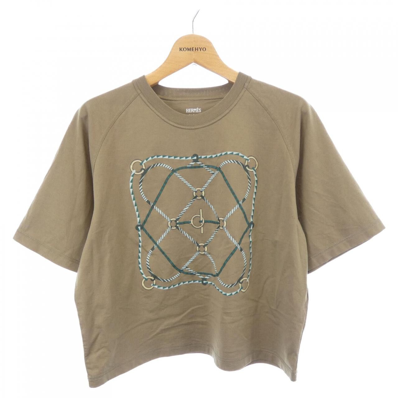 Hermes Hermes Hermès FIGURE ARTISTIQUE42 T-shirt Textile T-Shirts DUTY FREE for USA Size ONE SIZE - 1 Thumbnail