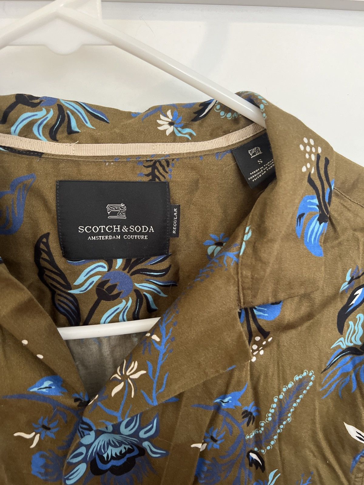 Scotch & Soda Small Floral Scotch & Soda Long sleeve button down Size US S / EU 44-46 / 1 - 3 Thumbnail