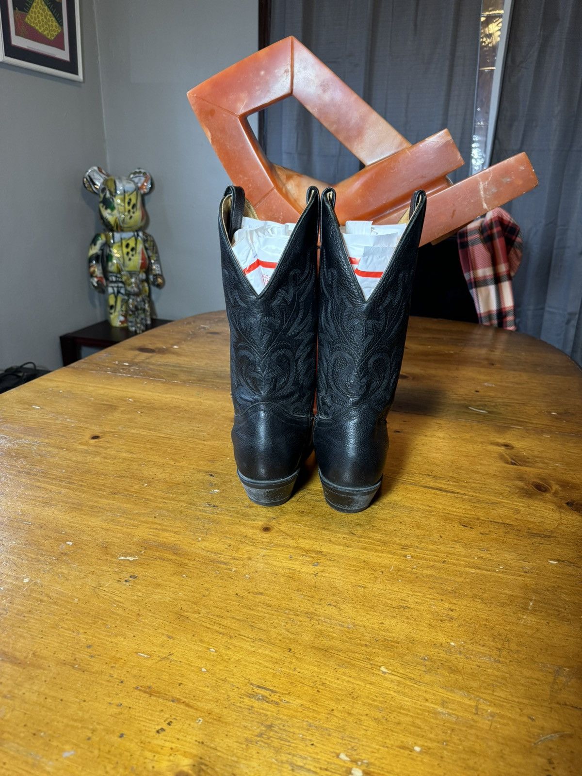 Vintage Vintage Boulet Cowboy Boots Sz 8.5 E Size US 8.5 / EU 41-42 - 5 Thumbnail