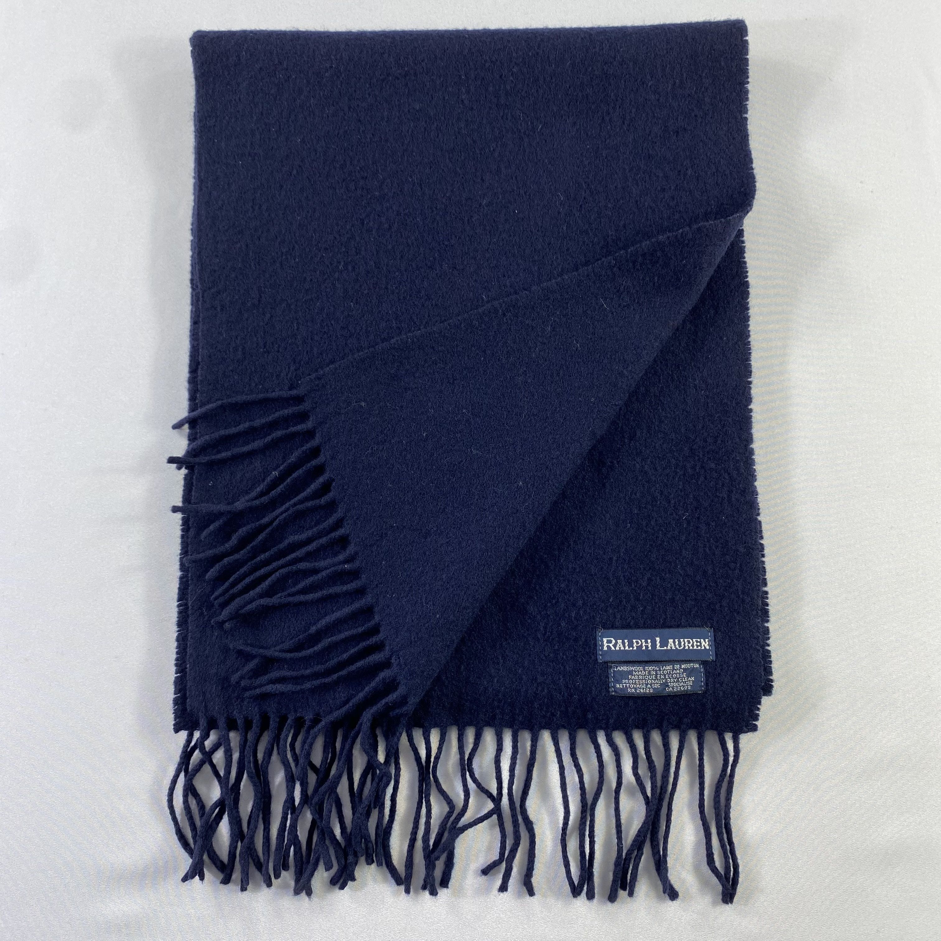 Ralph Lauren Ralph Lauren Scarf Plain Neck Wrap Wool Muffler Size ONE SIZE - 6 Thumbnail