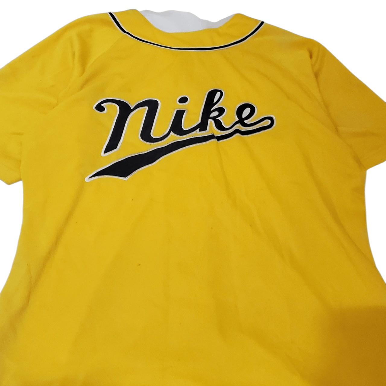 Vintage 90s Nike Embroidered Script Jersey Size US L / EU 52-54 / 3 - 5 Thumbnail