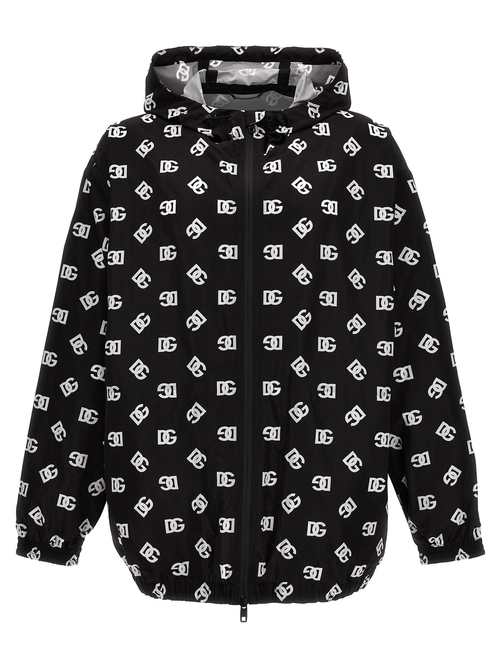 Dolce & Gabbana Logo Print Hooded Jacket Size US L / EU 52-54 / 3 - 1 Thumbnail