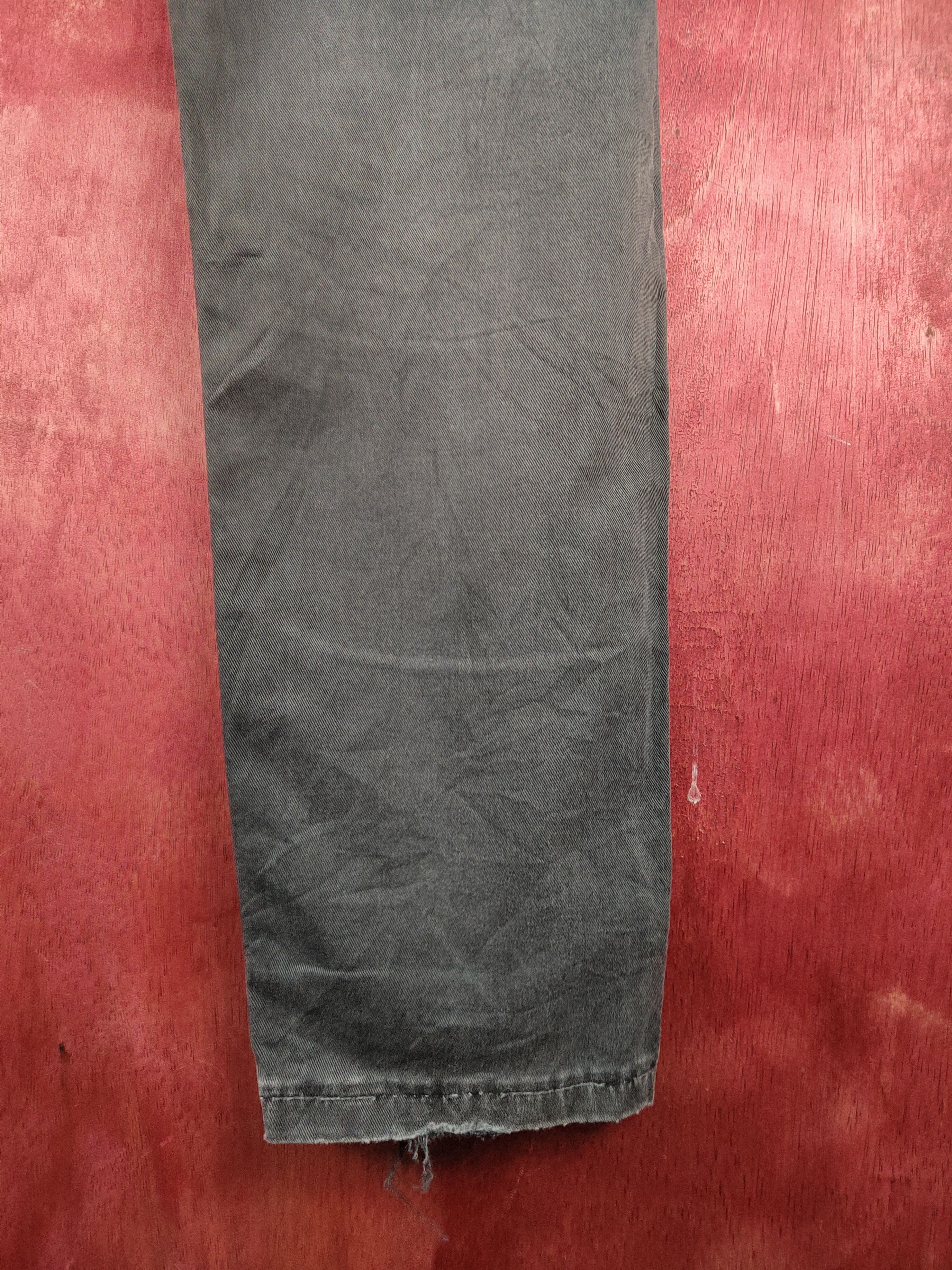 Vision Streetwear Vintage Please Black Faded Trousers Pants N#S22 Size US 32 / EU 48 - 13 Thumbnail