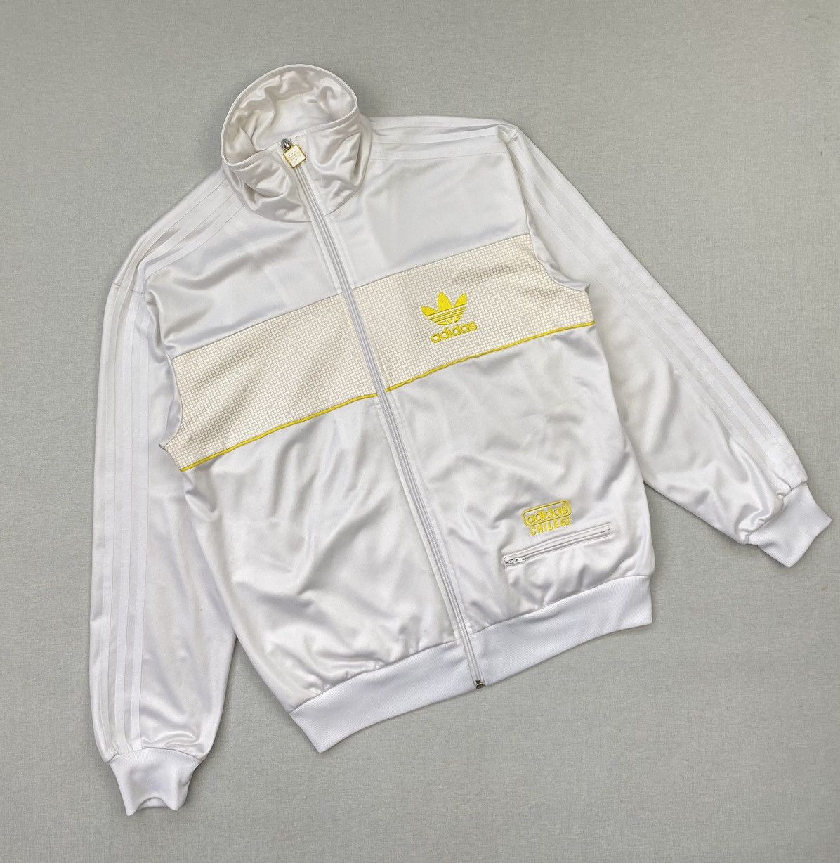 Adidas × Vintage Mens Vintage Adidas Chile 62 Track Top Jacket 