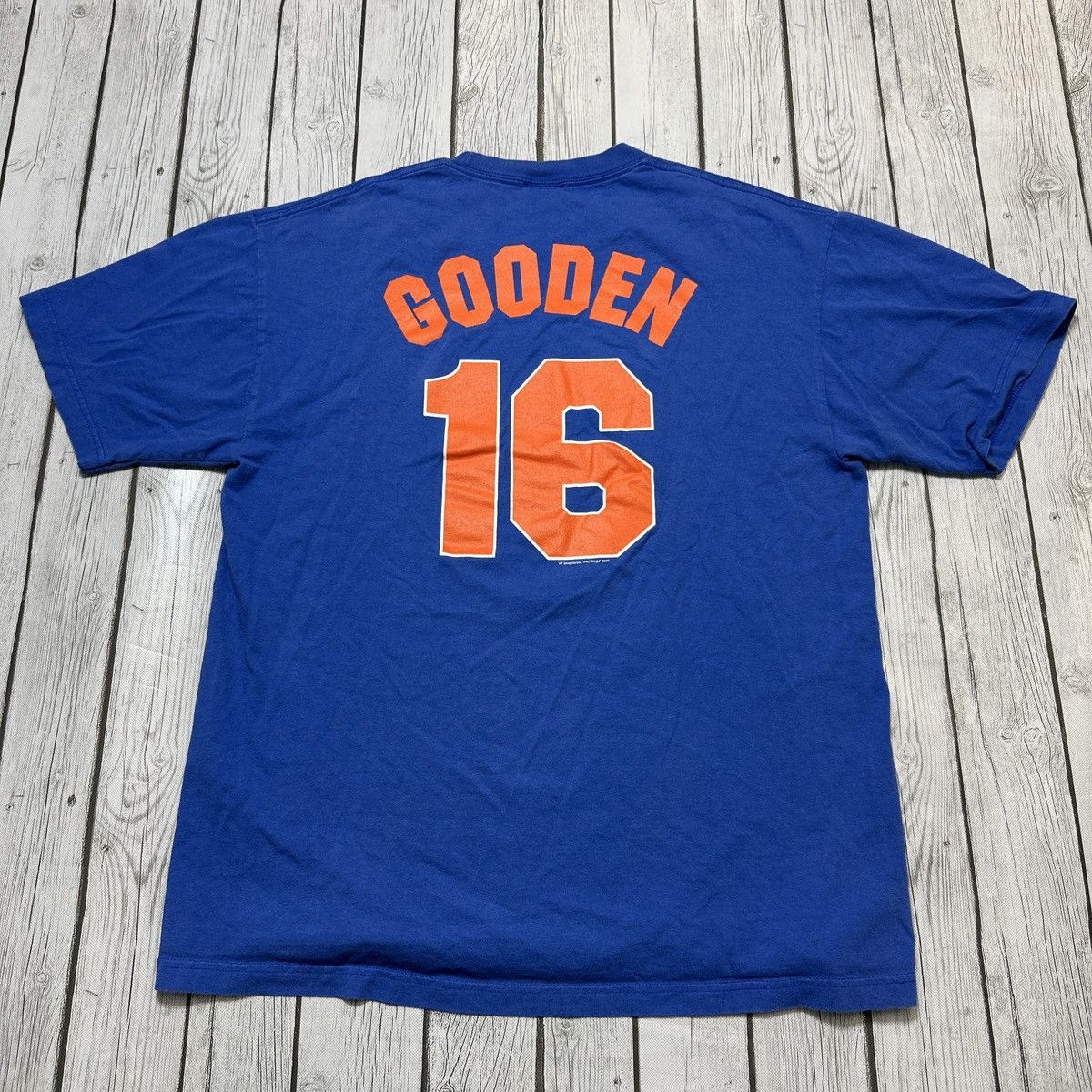 MLB × Majestic New York Mets Doc Gooden tee Size US XL / EU 56 / 4 - 2 Thumbnail