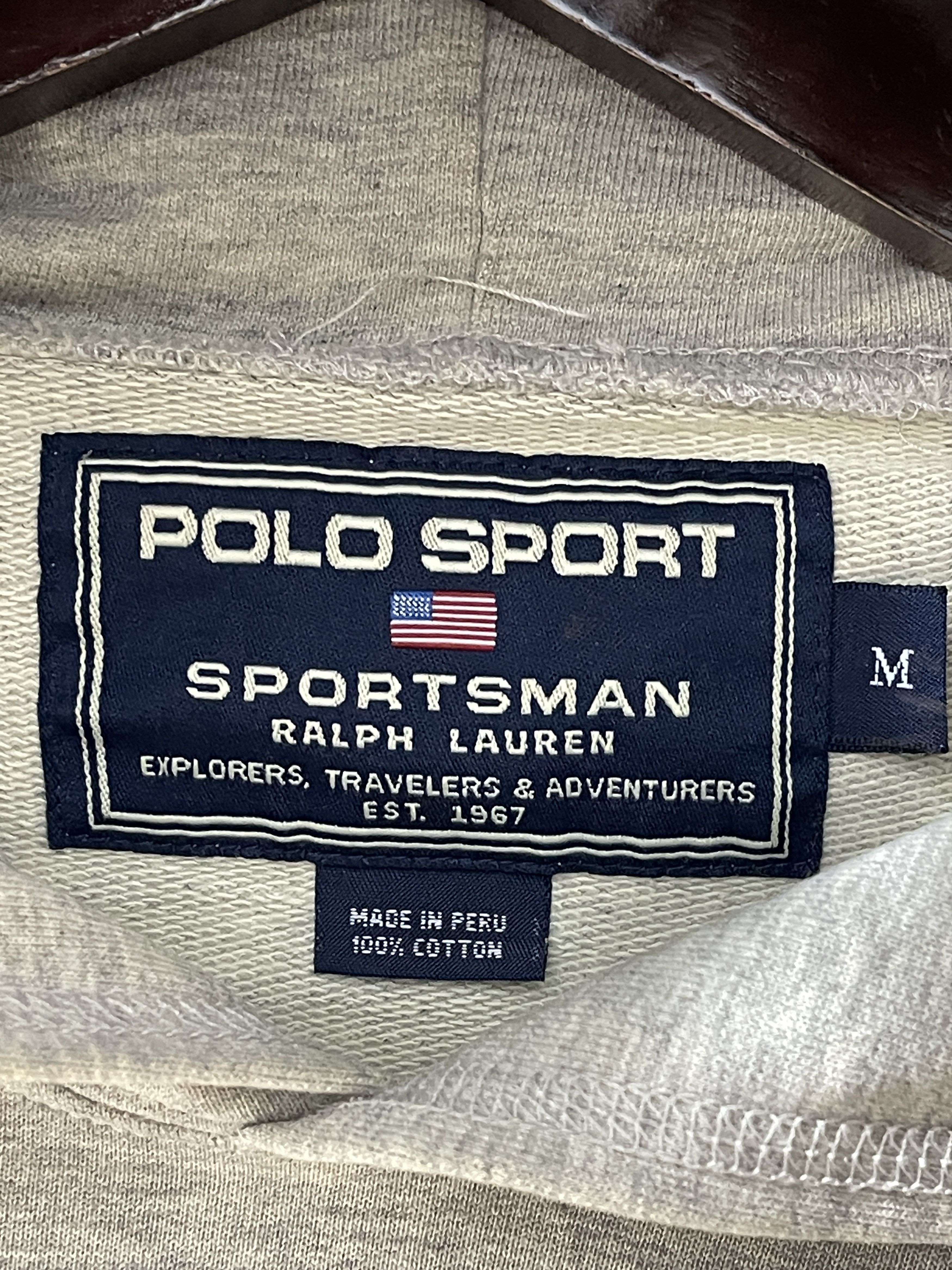 Polo Ralph Lauren Vintage Polo Ralph Lauren 67 Pullover Fur Vkei Hoodie Size US M / EU 48-50 / 2 - 5 Thumbnail