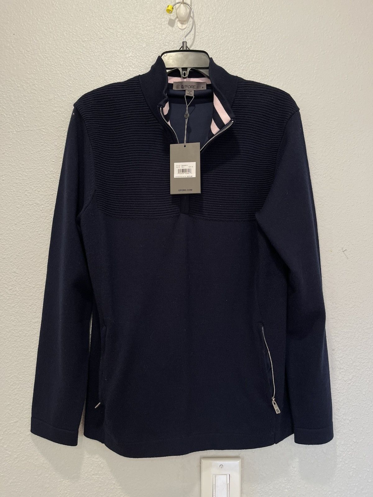 G/FORE G/FORE Wind Breaker Merino Wool 1/4 Zip Pullover NWT medium Size US M / EU 48-50 / 2 - 1 Thumbnail