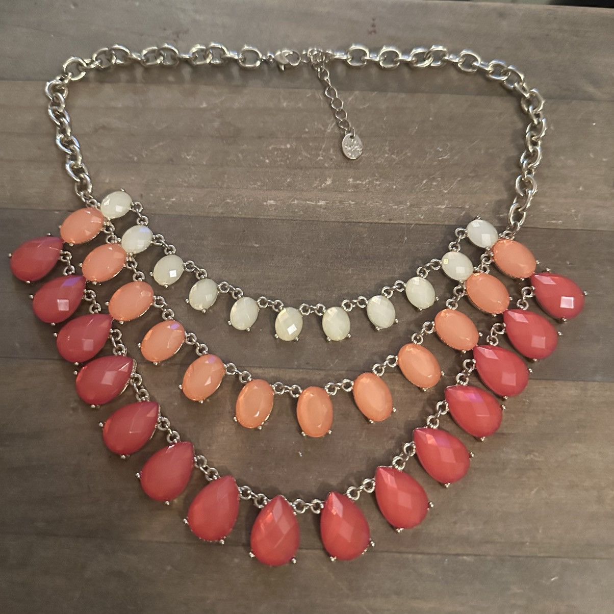 Other Multi color stone bib necklace Size ONE SIZE - 2 Thumbnail