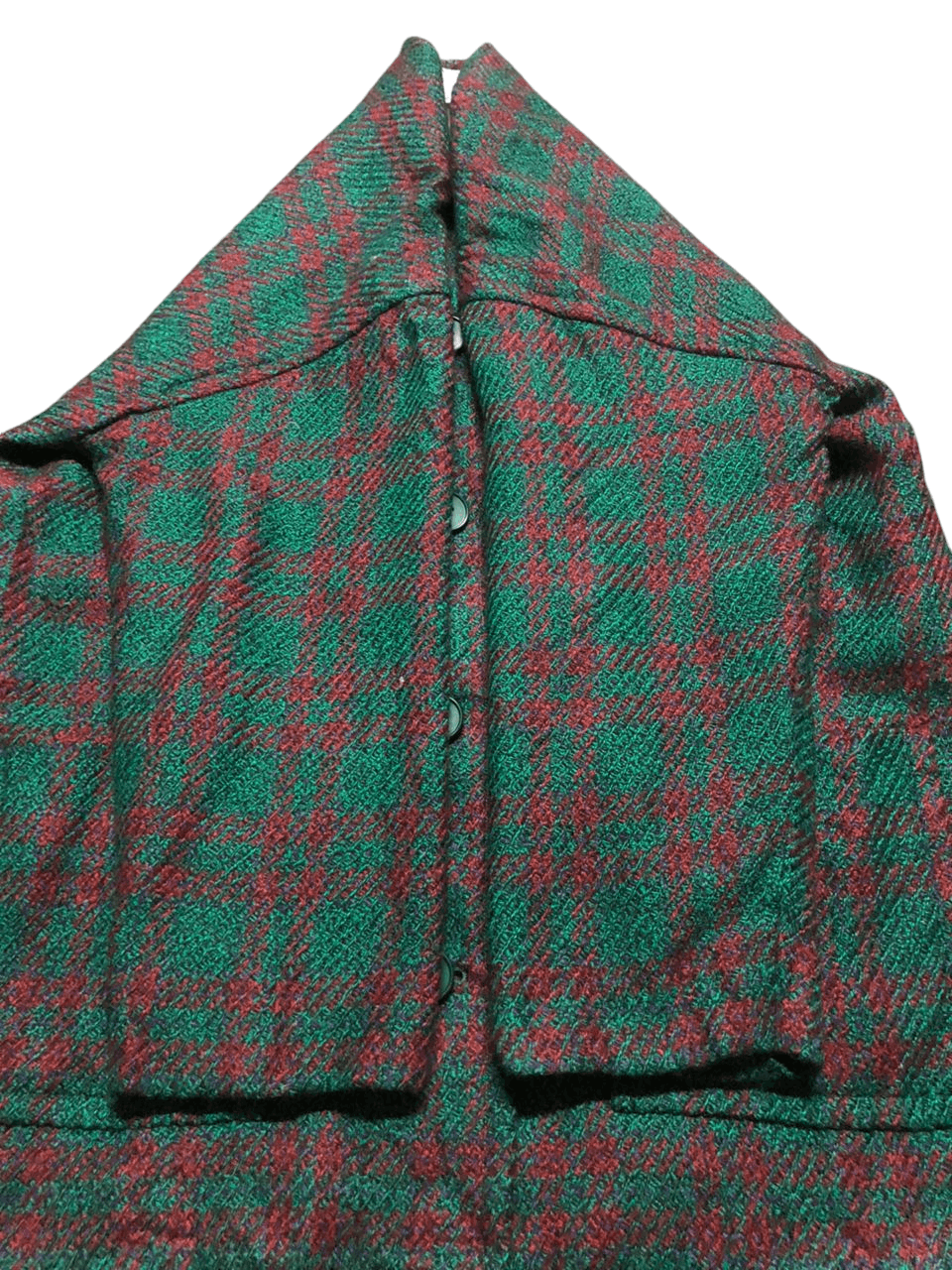 Givenchy × Vintage 💥Vintage Givenchy Glamour Plaid Coat Jacket Size L / US 10 / IT 46 - 5 Thumbnail