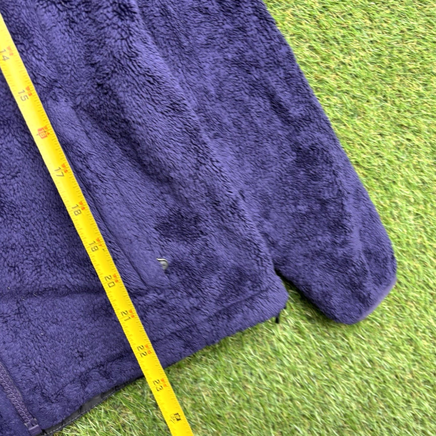 The North Face The North Face Jacket Womens Small Osito Fleece Full Zip Fuzzy Purple Style#AAHY Size S / US 4 / IT 40 - 4 Thumbnail