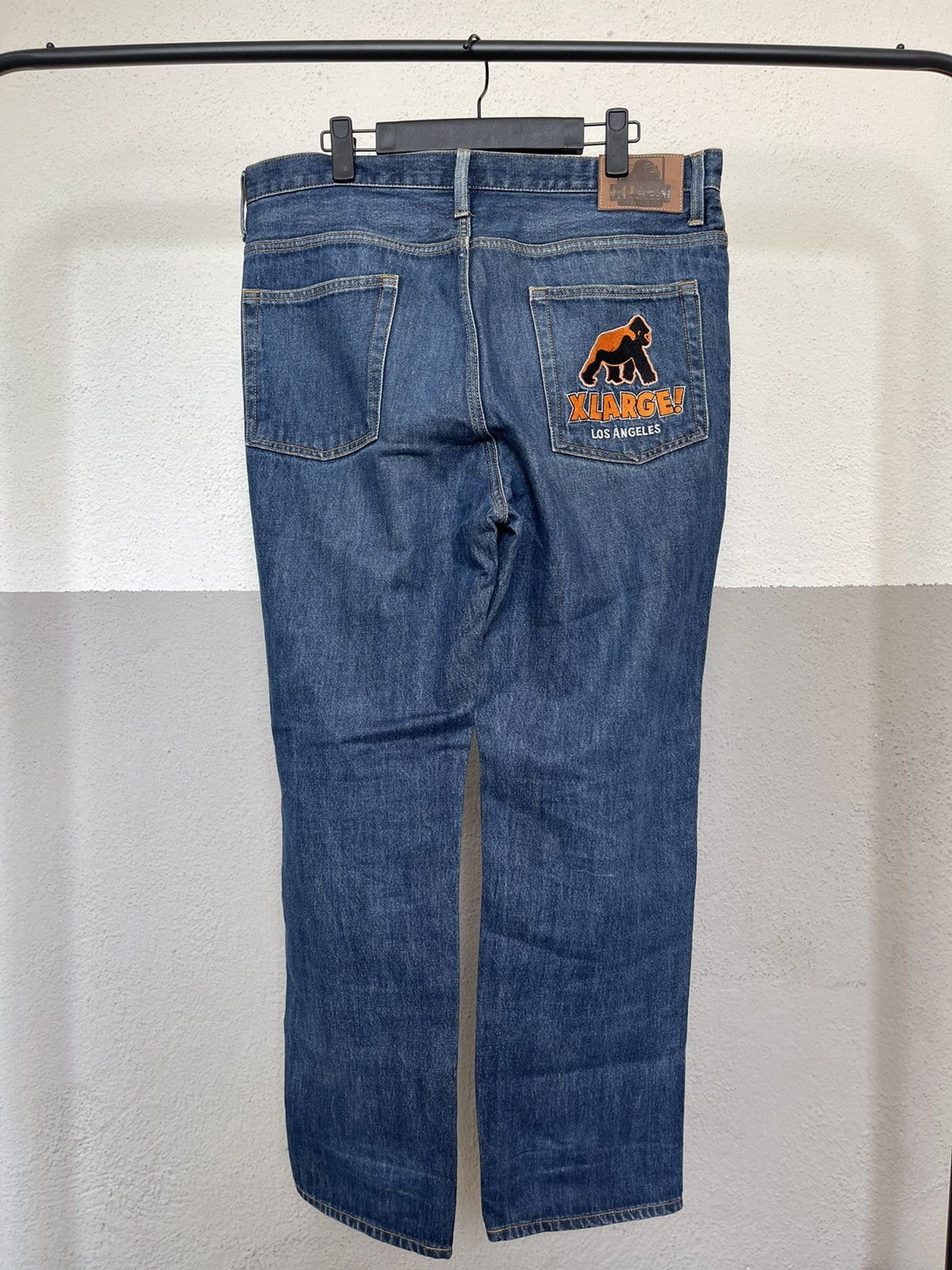 Xlarge XLarge Ape Embroidered Jeans Size US 36 / EU 52 - 1 Thumbnail