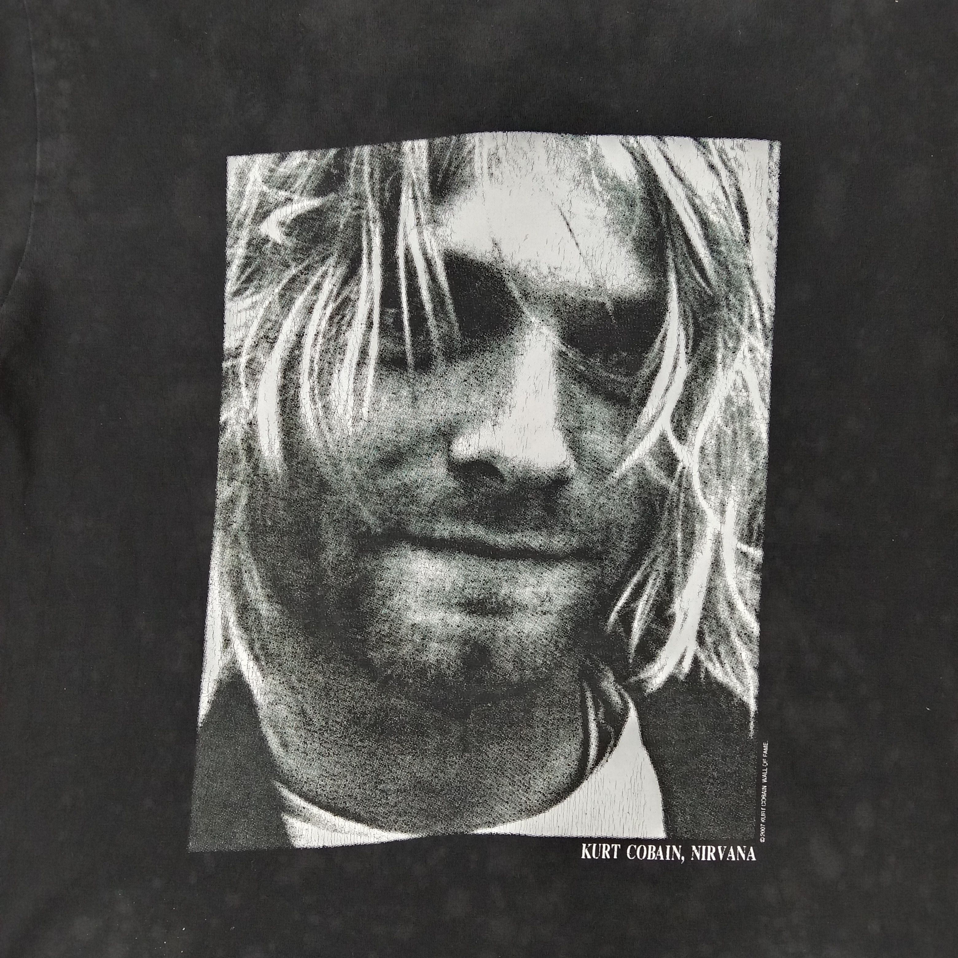Vintage Kurt Cobain Nirvana American Grunge Band Tshirt Size US L / EU 52-54 / 3 - 2 Thumbnail