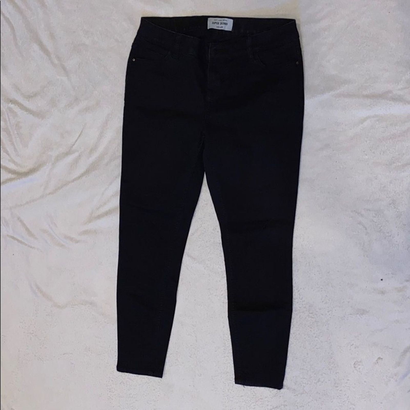 New Look New Look Petite Super Skinny Black Jeans | SZ UK 12/US 8 Size 30" / US 8 / IT 44 - 2 Thumbnail