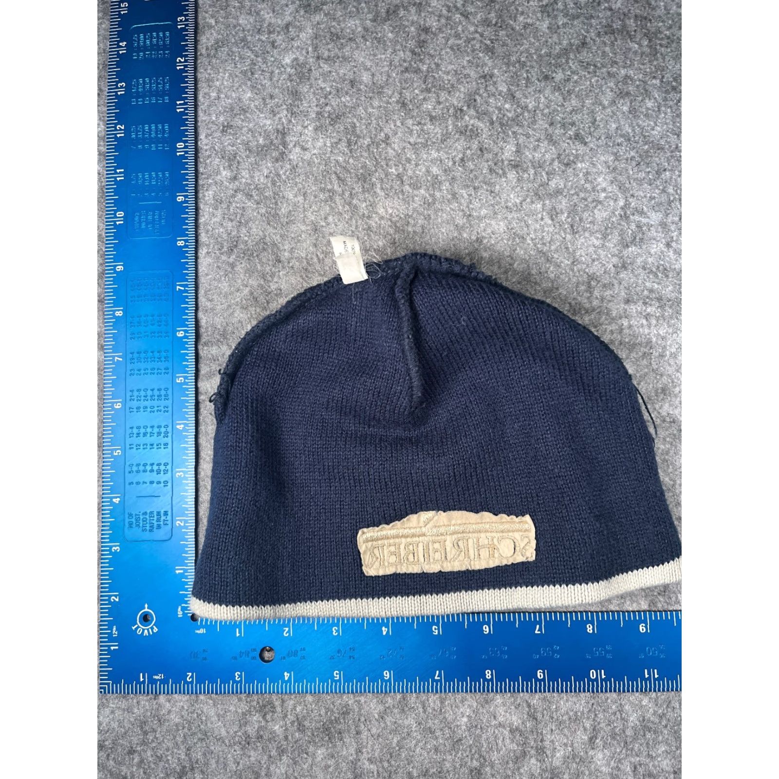 Port & Company Port & Company Beanie Adult One Size Blue Knit 100% Acrylic Embroidered Knit Hat Unisex Adult Beanie Blue Size ONE SIZE - 5 Thumbnail