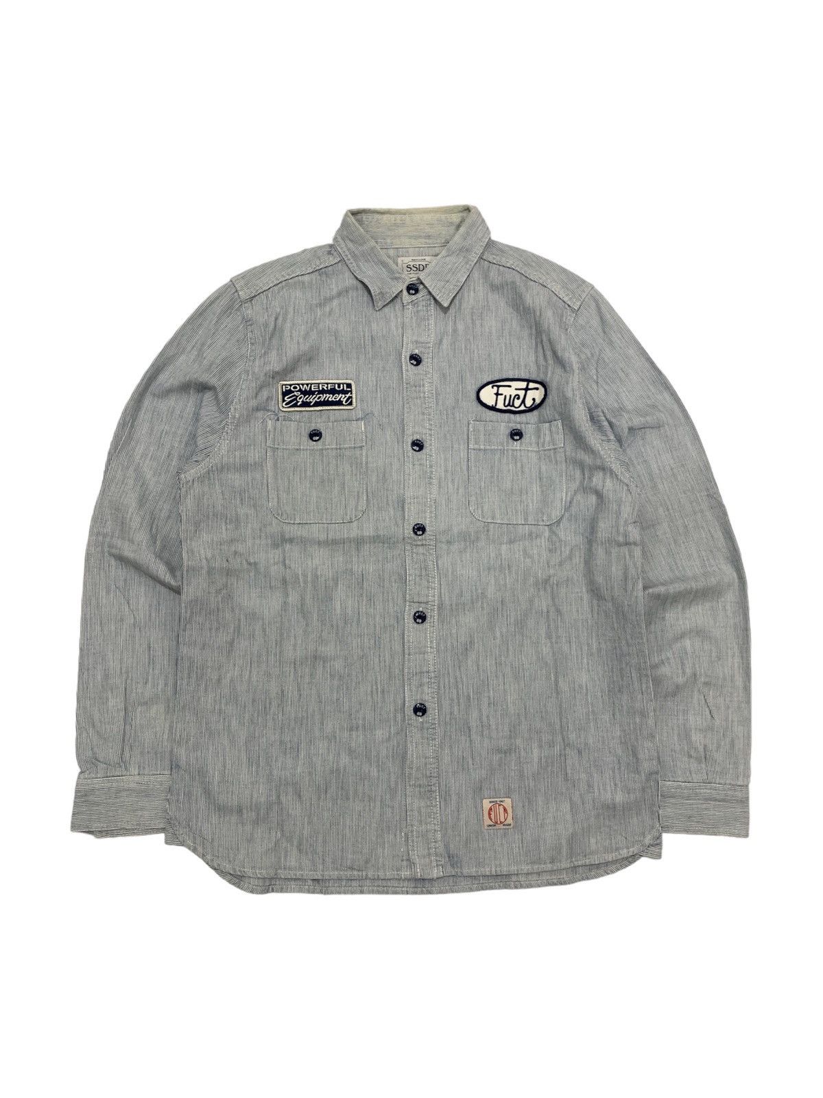 FUCT SSDD FUCT WORK SHIRT “ Powerful Equipment” Size US M / EU 48-50 / 2 - 1 Thumbnail