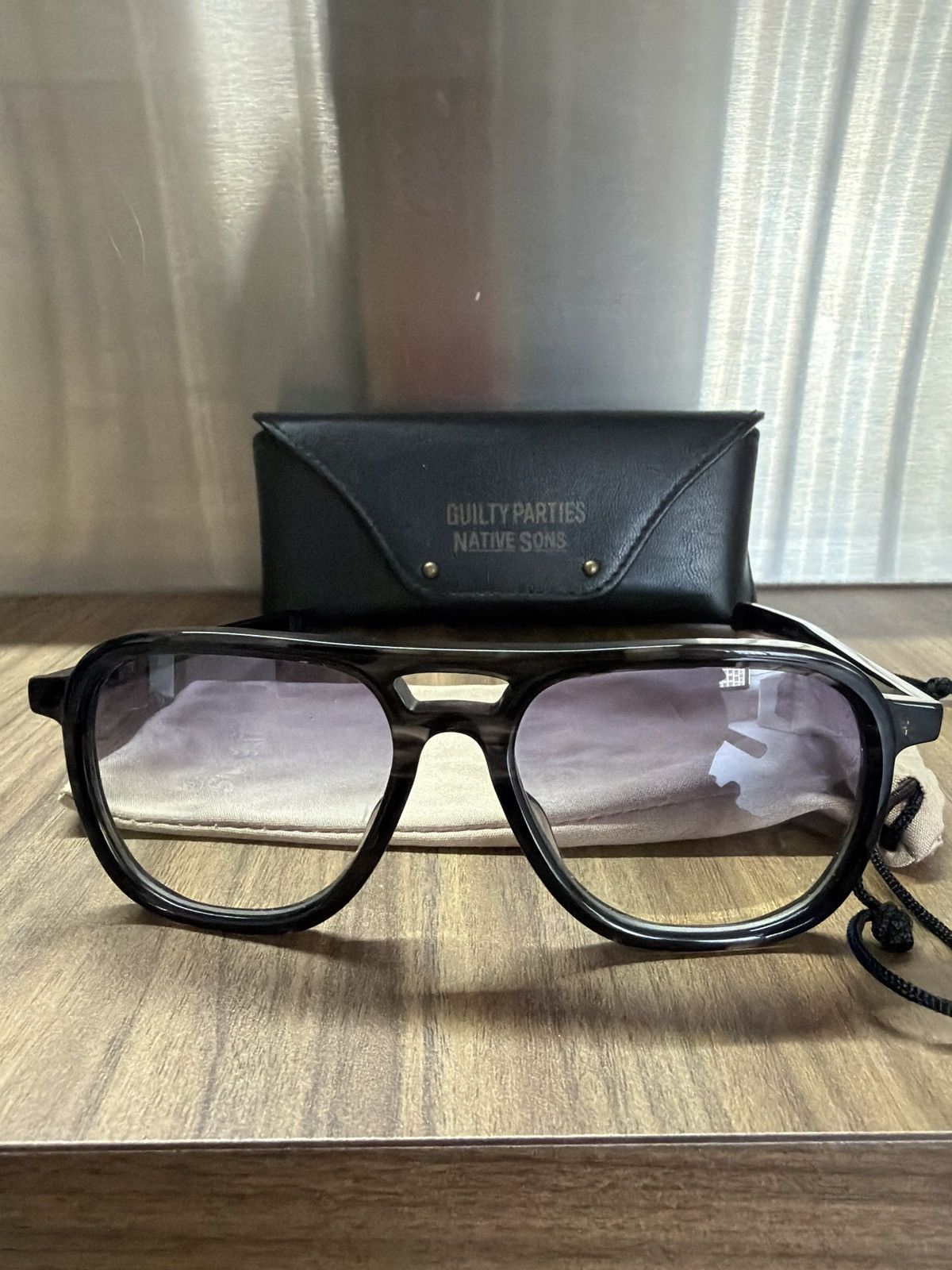 Native Sons Native Sons X Guilty Parties DJ Harvey Sunglasses Size ONE SIZE - 5 Thumbnail
