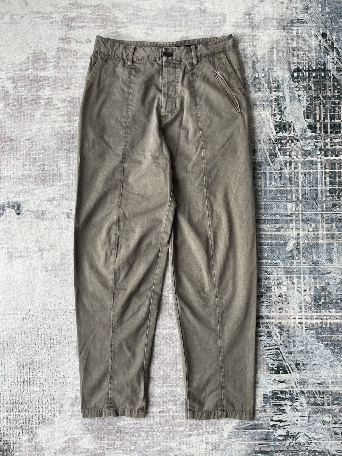 image of The Viridi Anne The Viridi-Anne Military Style Pants in Army Green, Men's (Size 30)