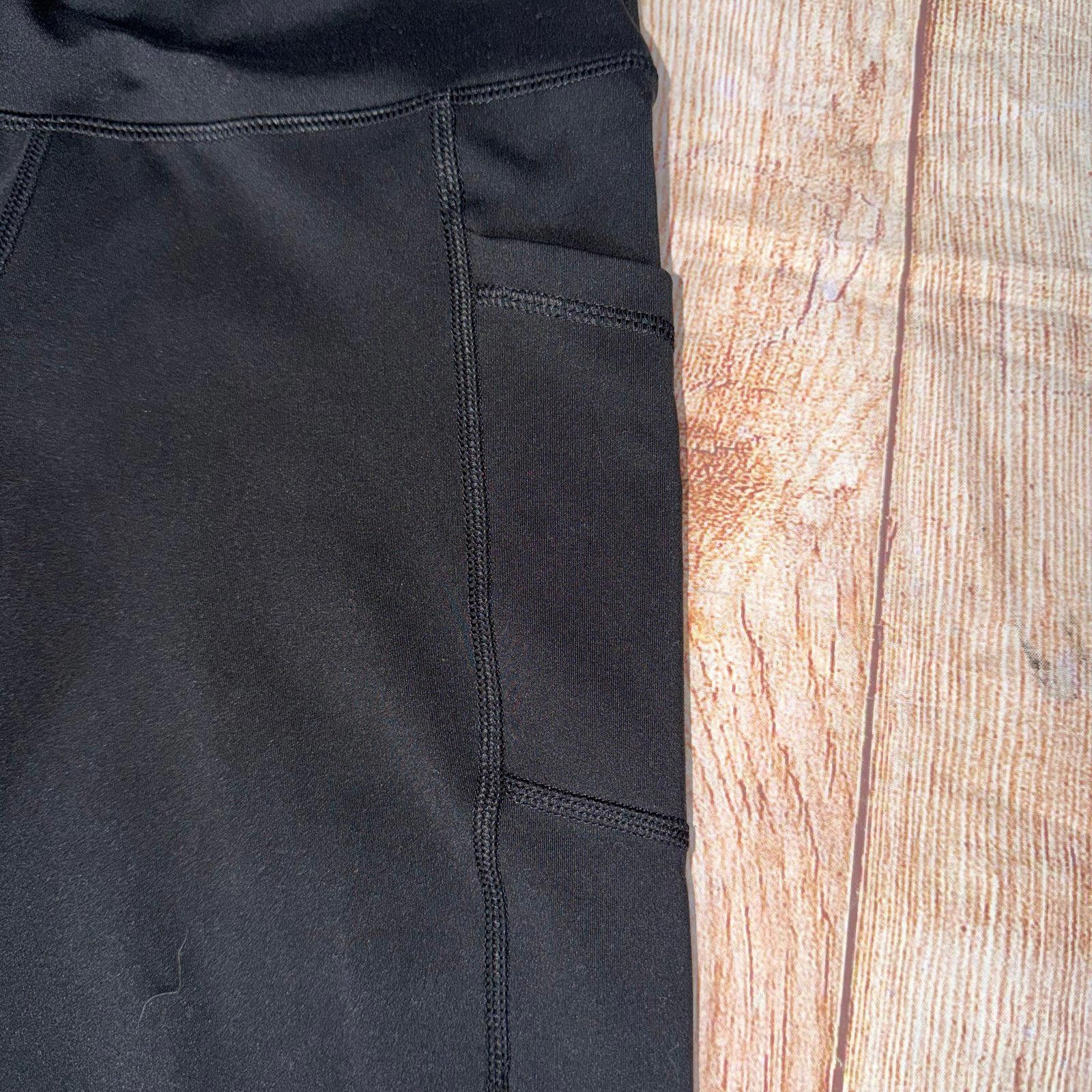 Other 90 Degree by Reflex Women's Medium Black Leggings Size 32" / US 10 / IT 46 - 3 Thumbnail