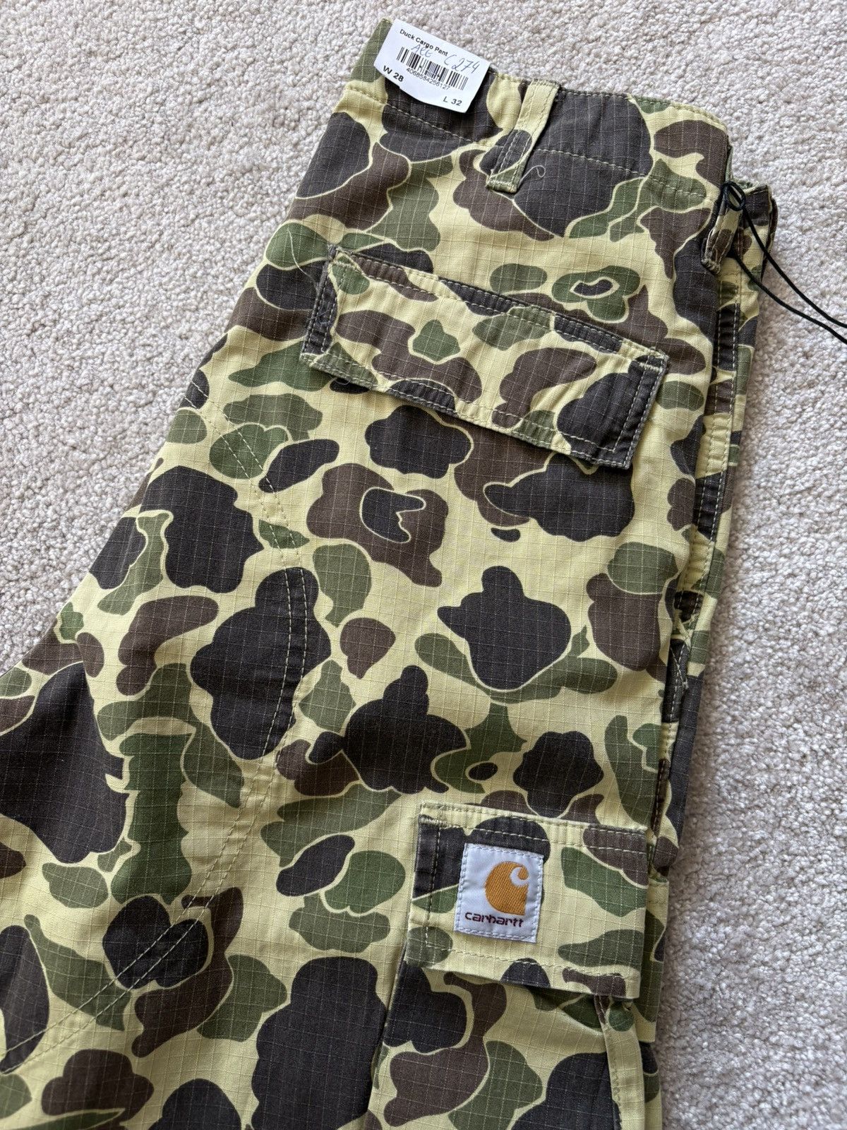 Carhartt Wip Carhartt WIP Duck Cargo Pant – Camo / W28 L32 Size US 28 / EU 44 - 6 Thumbnail