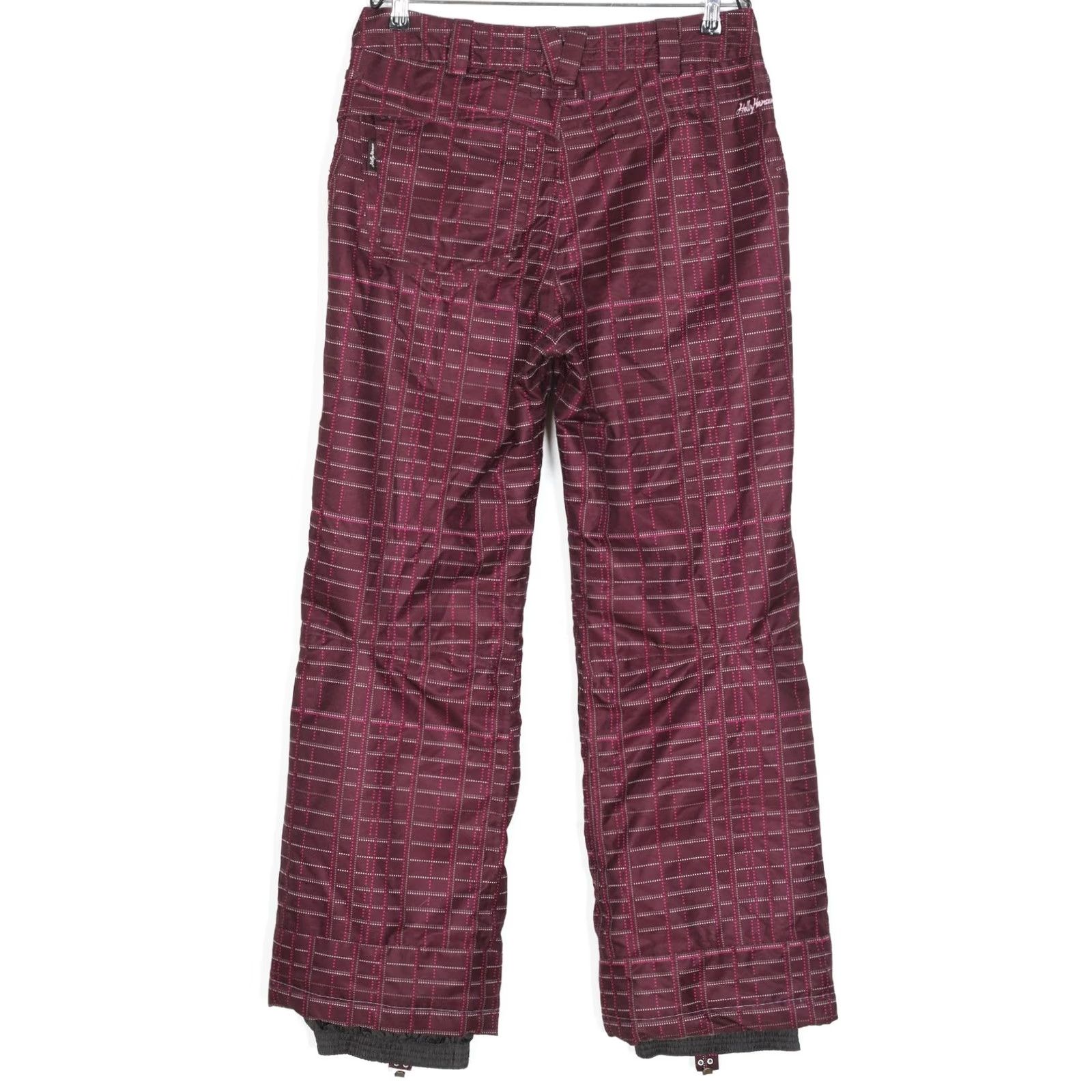 Helly Hansen Helly Hansen Snow Pants Trousers Women M Waterproof Insulated Burgundy 32 inch Waist 30 inch Inseam Skiing Snowboarding Size 32" / US 10 / IT 46 - 3 Thumbnail