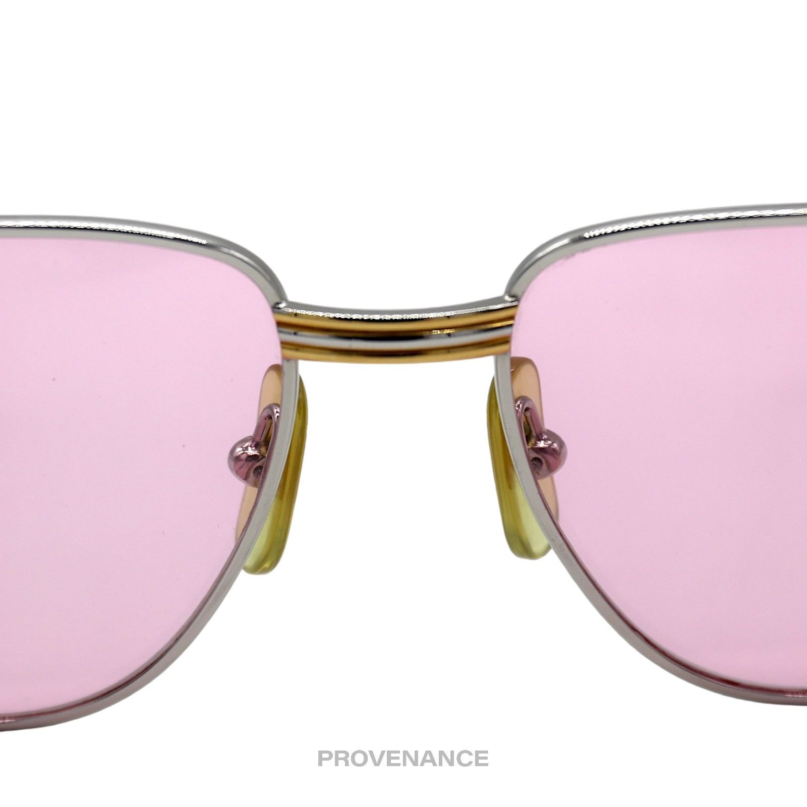 Cartier 🔴 Cartier Romance Louis (Drake) Sunglasses - Pink Size ONE SIZE - 6 Thumbnail