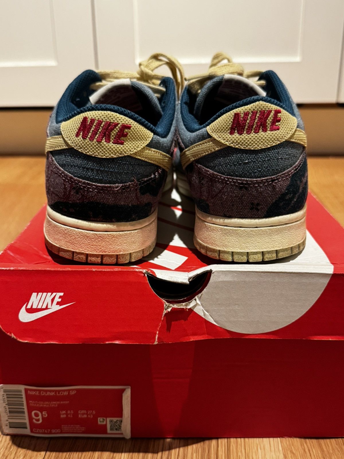 Nike Nike Dunk Low ‘Community Garden’ Size US 9.5 / EU 42-43 - 5 Thumbnail