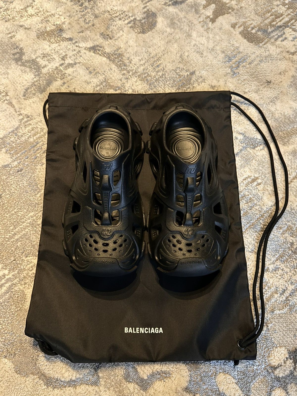 Balenciaga Balenciaga HD Mule ‘Black’ EU42 Size US 9 / EU 42 - 4 Thumbnail