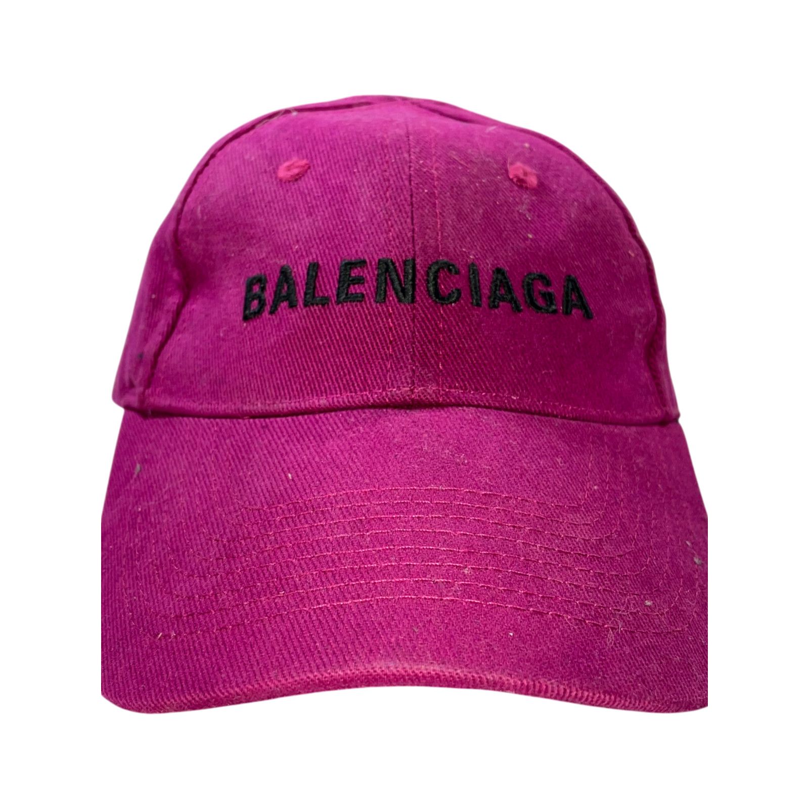 Balenciaga Balenciaga Pink & Black Cap Size ONE SIZE - 1 Thumbnail