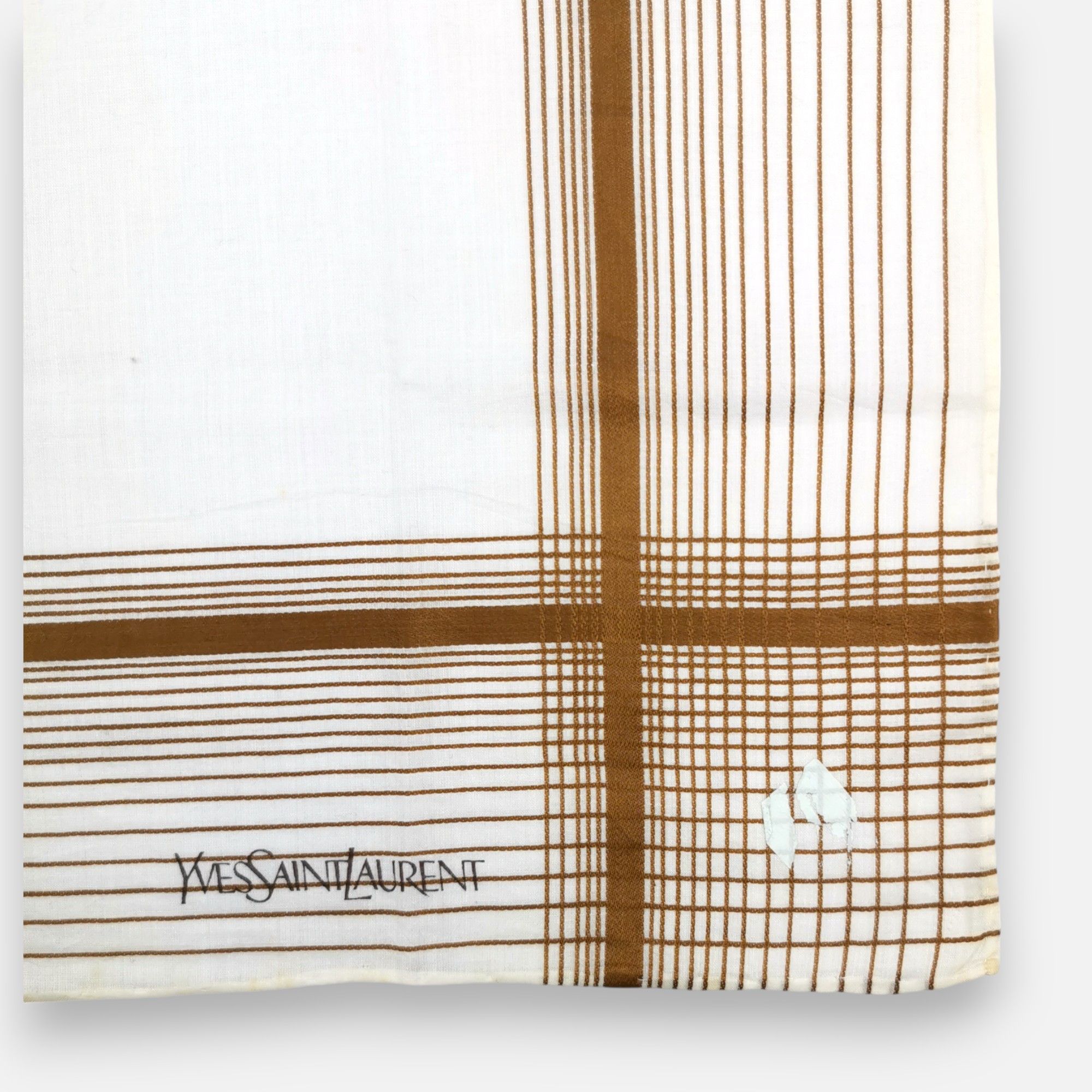 Japanese Brand Vintage Yves Saint Laurent Handkerchief Pocketsquare Bandana Size ONE SIZE - 4 Thumbnail