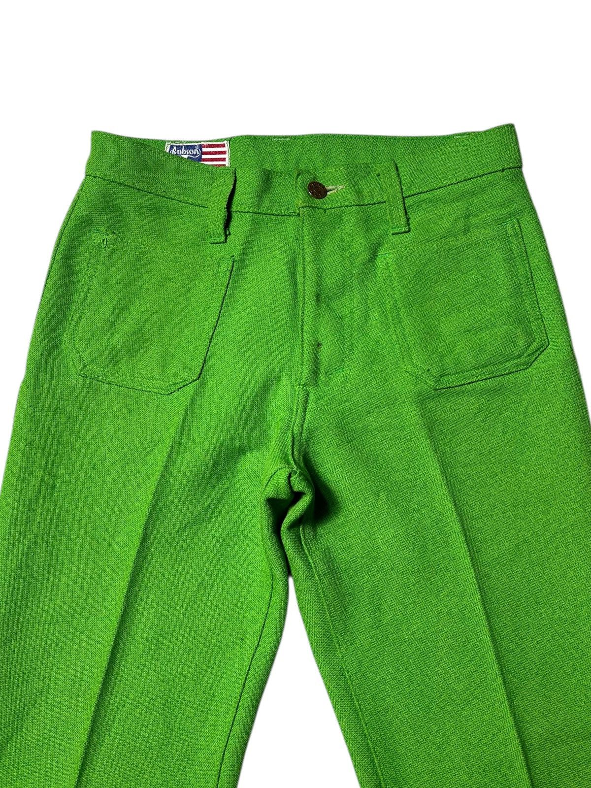 Crazy Vintage Bobson Flared Green Pants