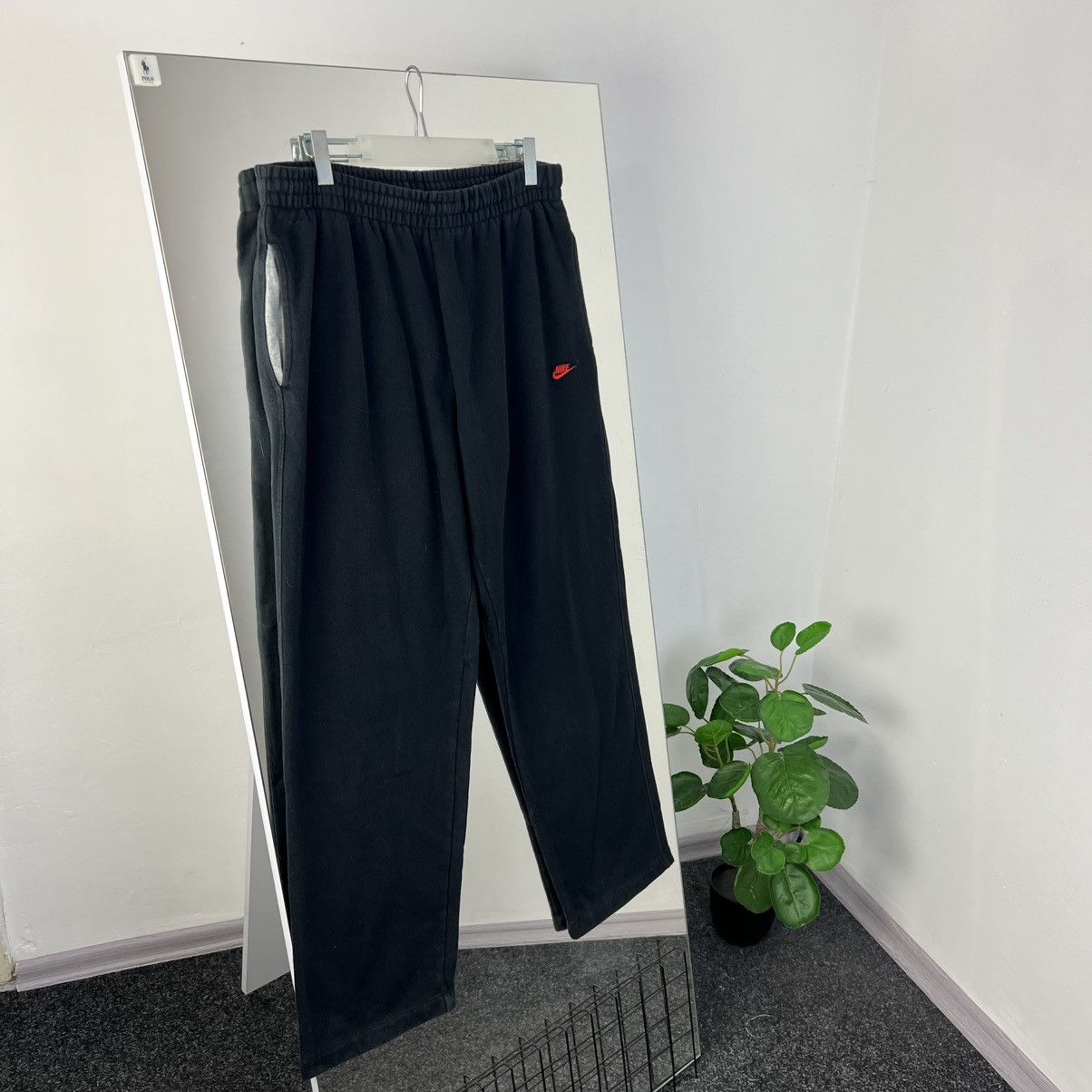 Vintage Y2K Nike Mini Logo Baggy Sweatpants Streetwear 90s