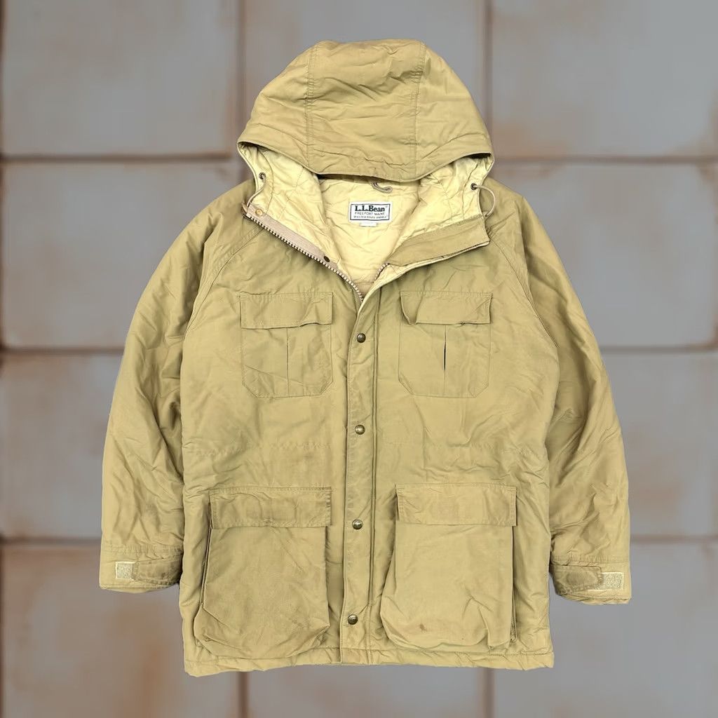 Vintage VINTAGE L.L. Bean Baxter State Parka Jacket Mens M Brown Hooded Outdoor USA Made Size US M / EU 48-50 / 2 - 1 Thumbnail