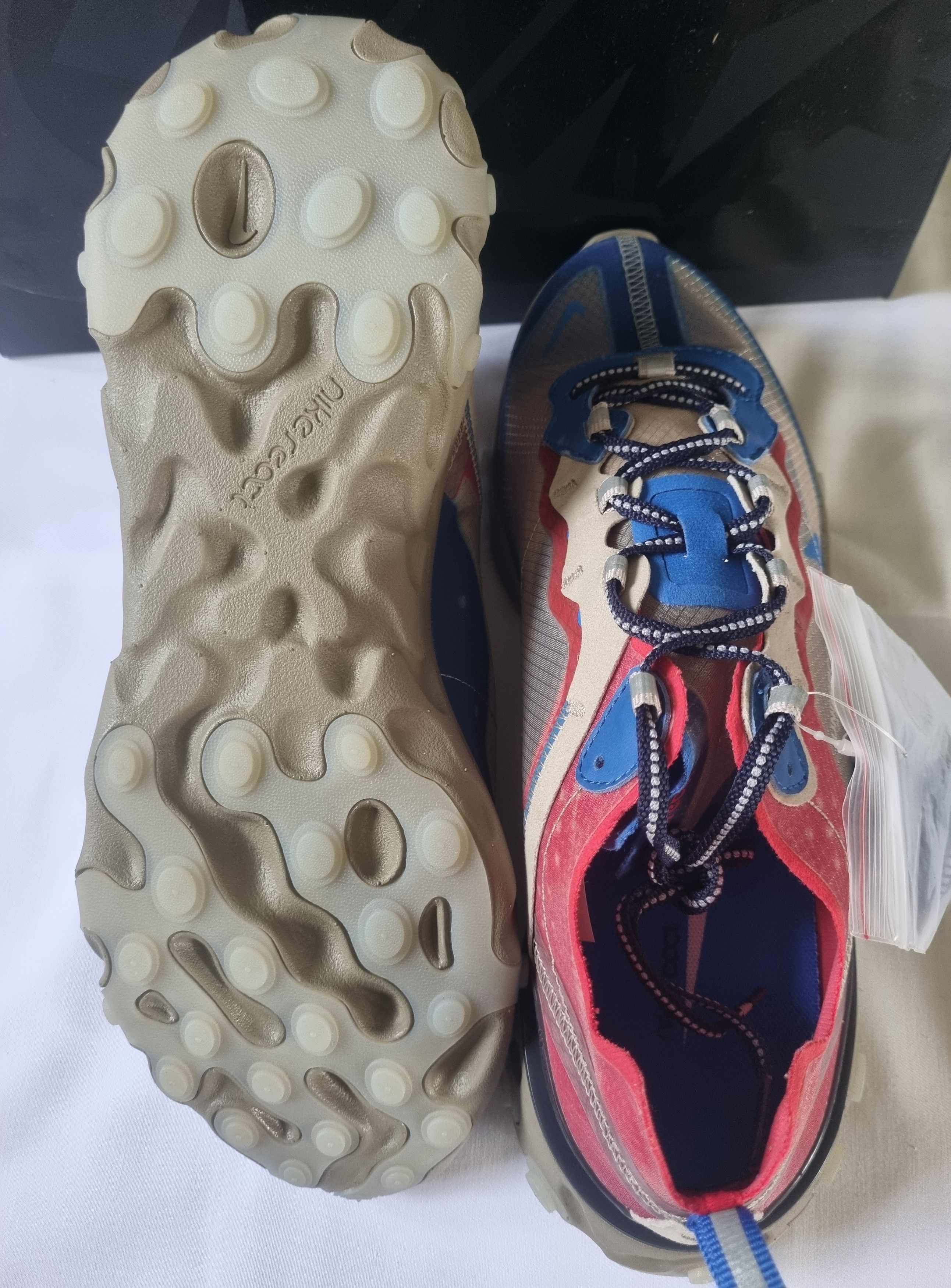 Nike × Undercover Nike React Element 87 X Undercover Light Beige Size US 10 / EU 43 - 9 Thumbnail