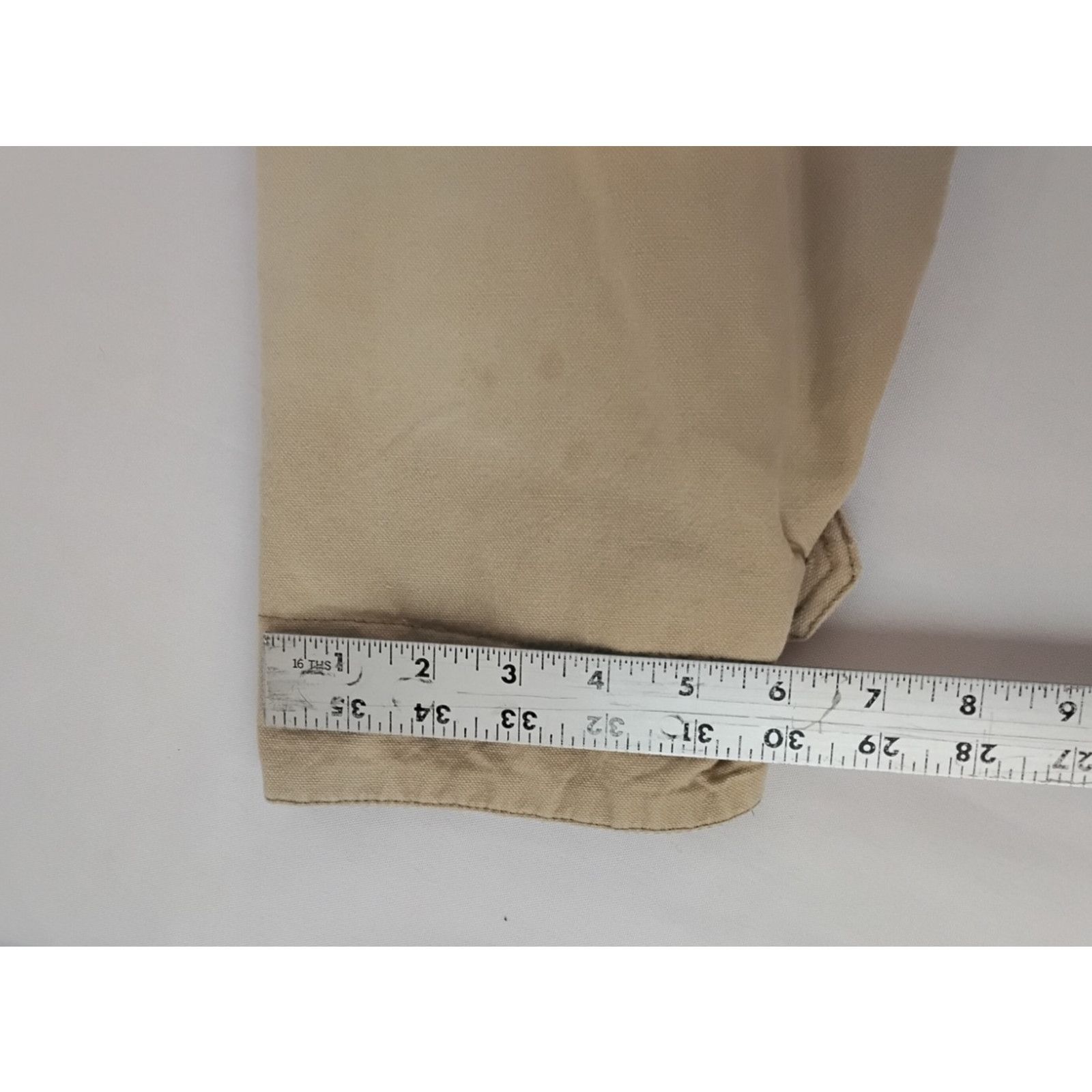 Izod Izod Chore Coat Men's XL Beige Corduroy Collar VTG Hong Kong Size XXL / US 16-18 / IT 52-54 - 14 Thumbnail