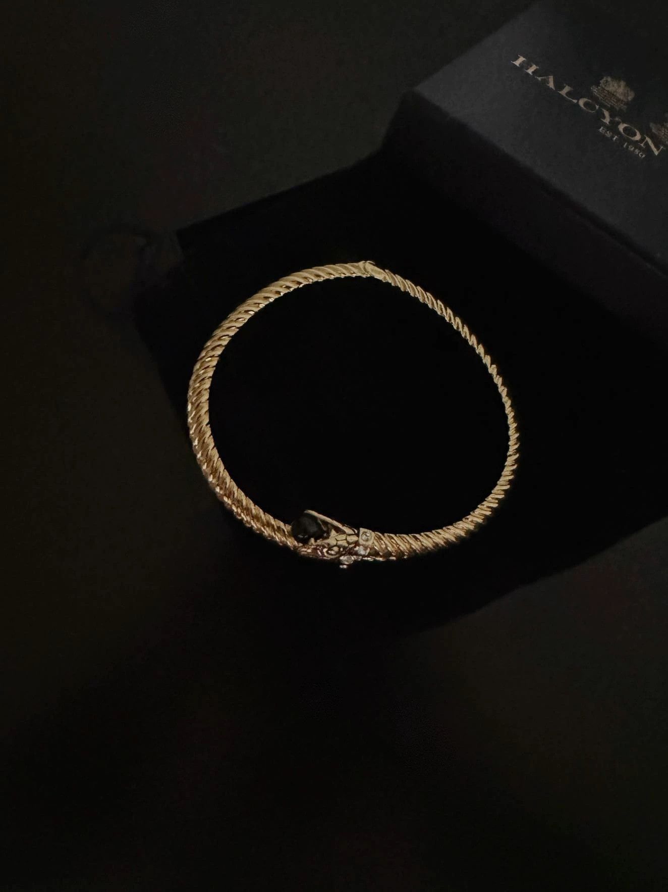 Other halcyon days royal snake bangle new size M Size ONE SIZE - 3 Thumbnail