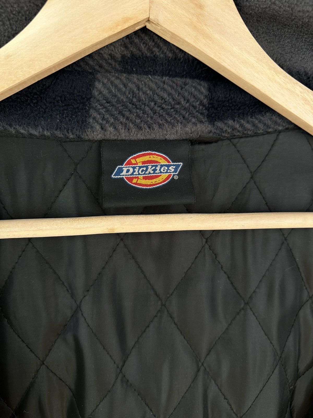Dickies Vintage DICKIES Fleece Check Plaid Warm Jacket Size US XXL / EU 58 / 5 - 16 Thumbnail
