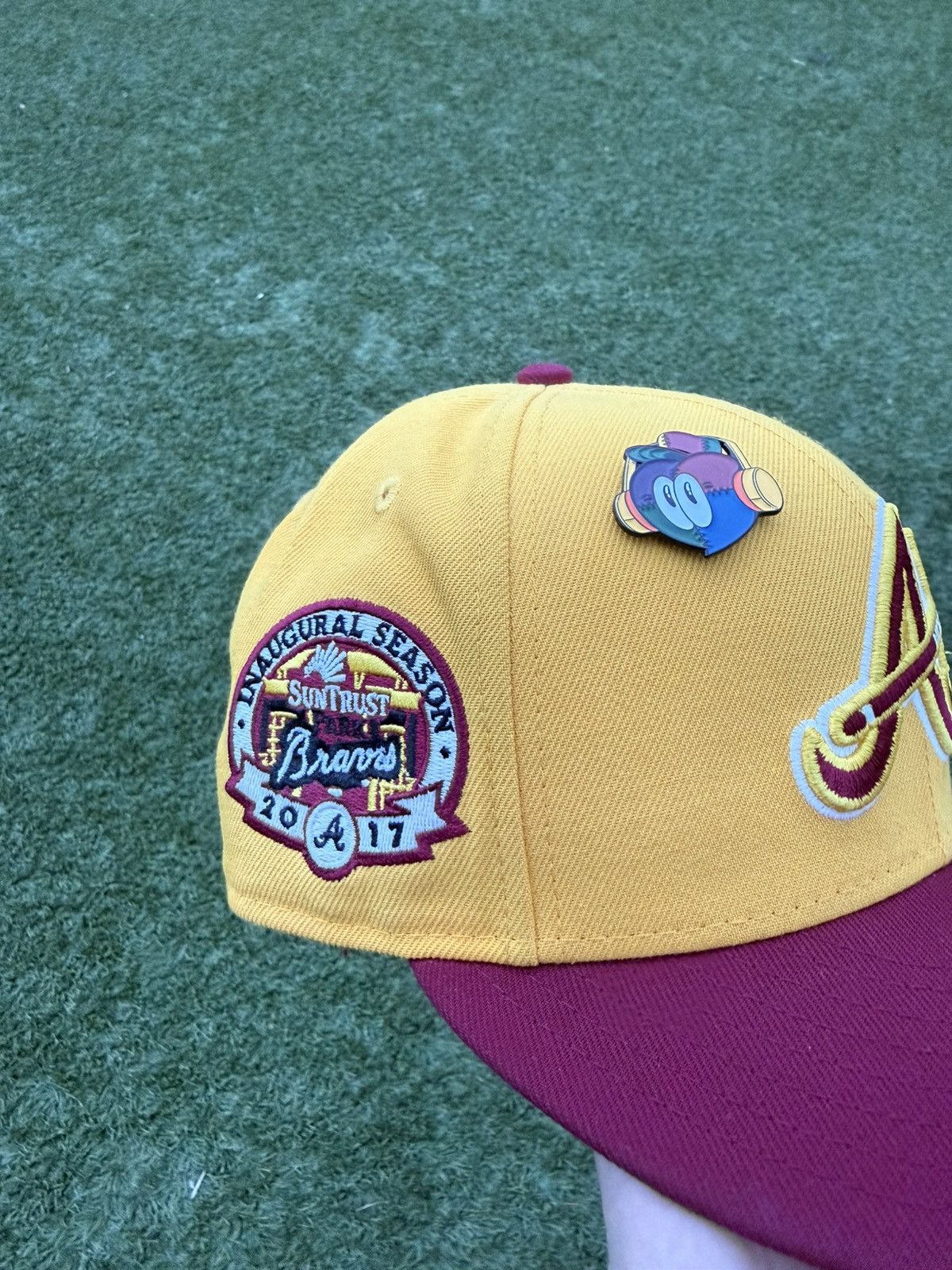 Hat Club New Era 59Fifty Hat Club Atlanta Braves Size ONE SIZE - 3 Thumbnail
