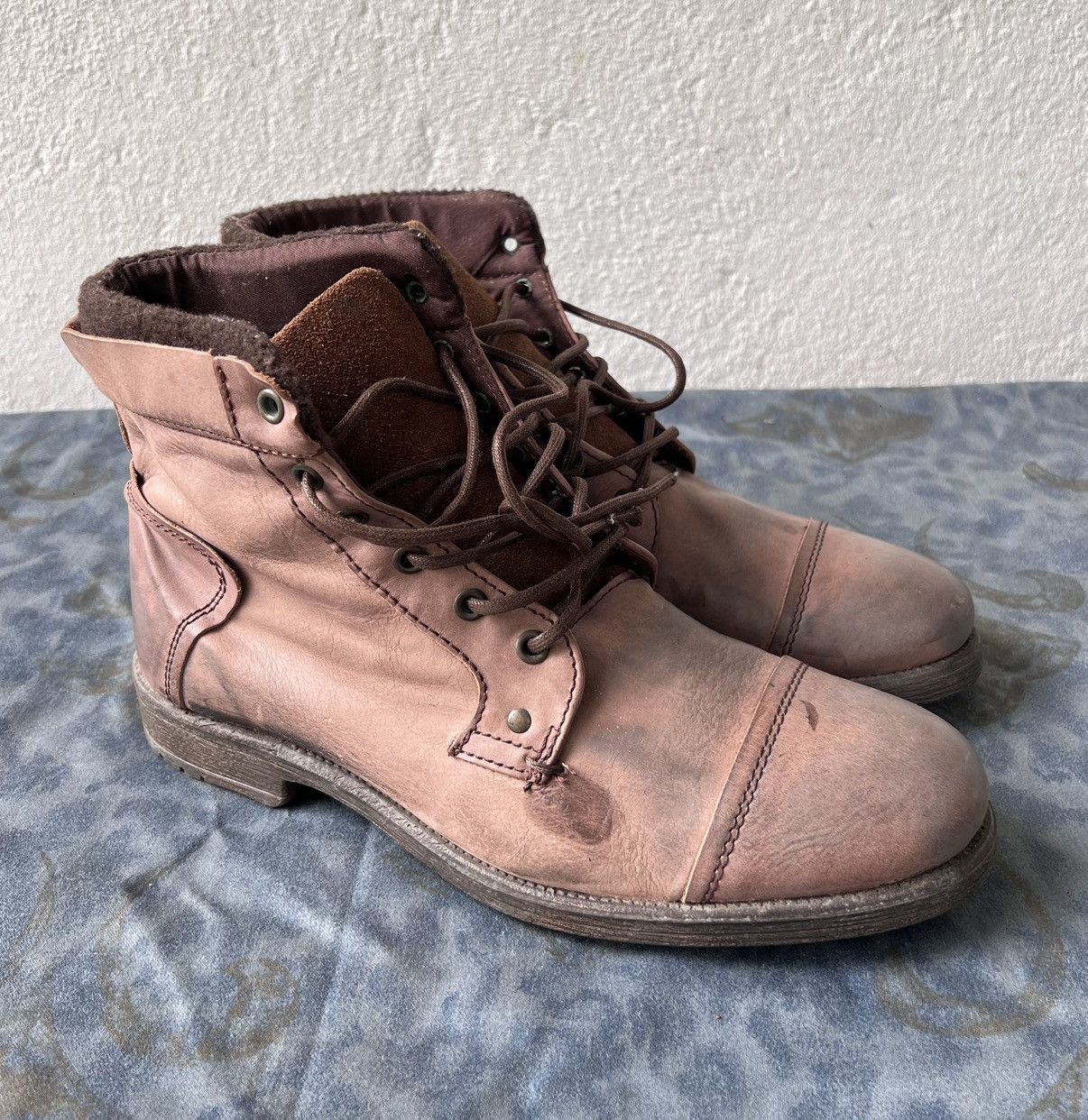 River Island River Island Leather Boots – Made in Portugal – EU42 Size US 9 / EU 42 - 3 Thumbnail
