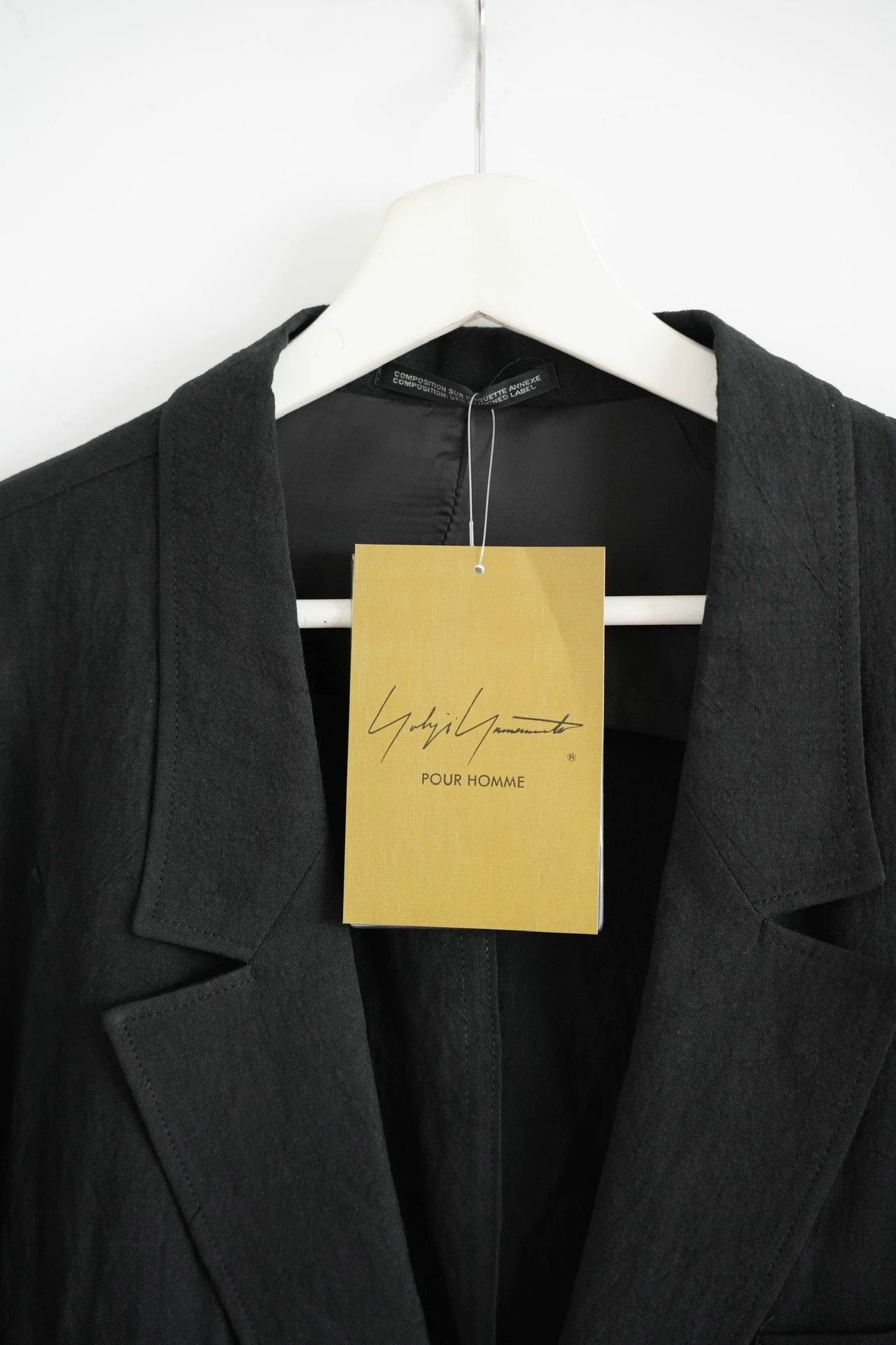 Yohji Yamamoto Yohji Yamamoto 21SS Horse Face Print Linen Blazer Size US L / EU 52-54 / 3 - 5 Thumbnail