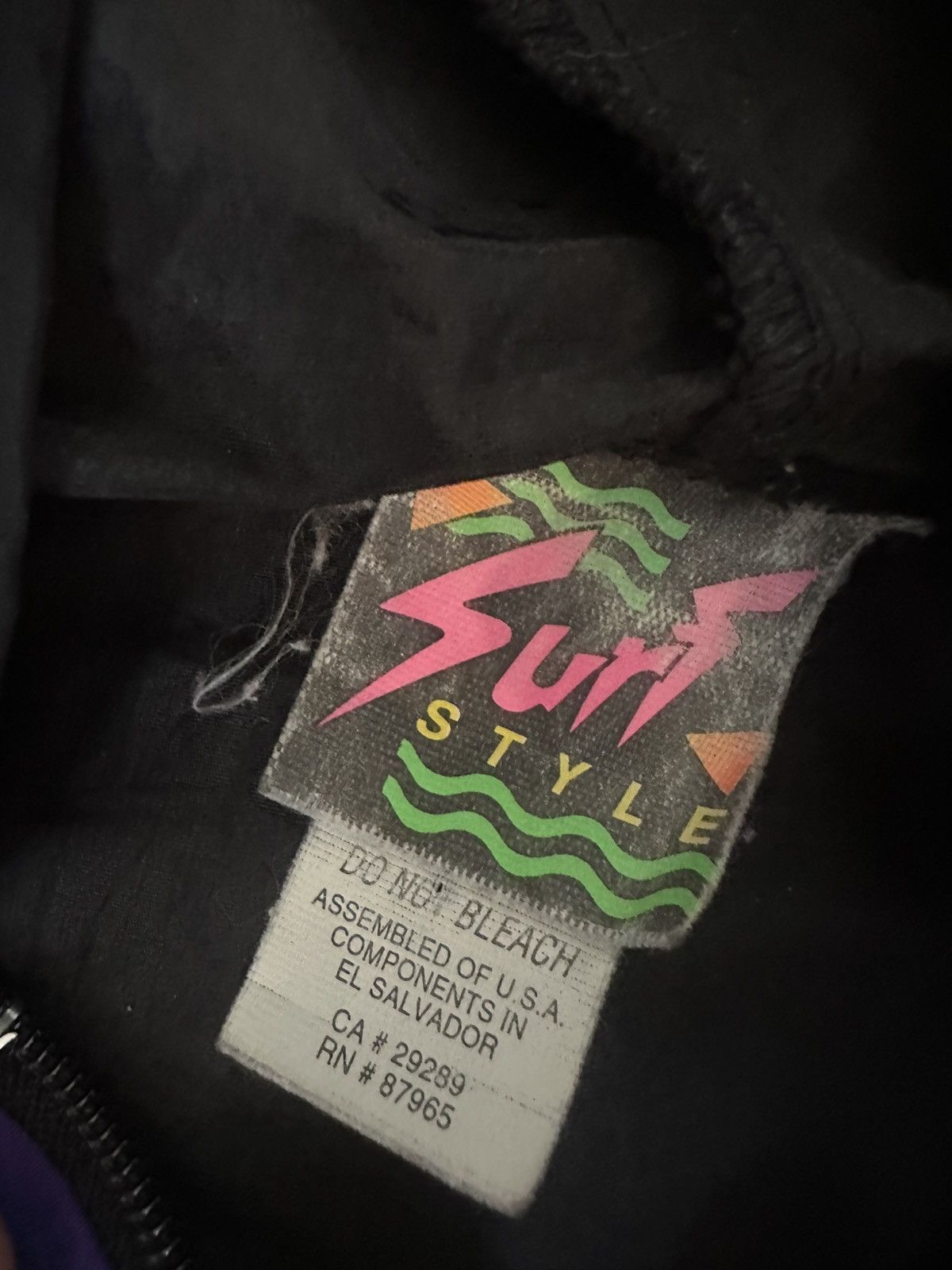 Vintage Surf style vintage windbreaker pullover Size US L / EU 52-54 / 3 - 3 Thumbnail
