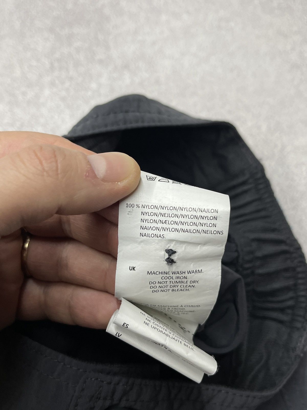 Mens Karrimor 2in1 Nylon Cargo Pants Grey Outdoor Gorpcore