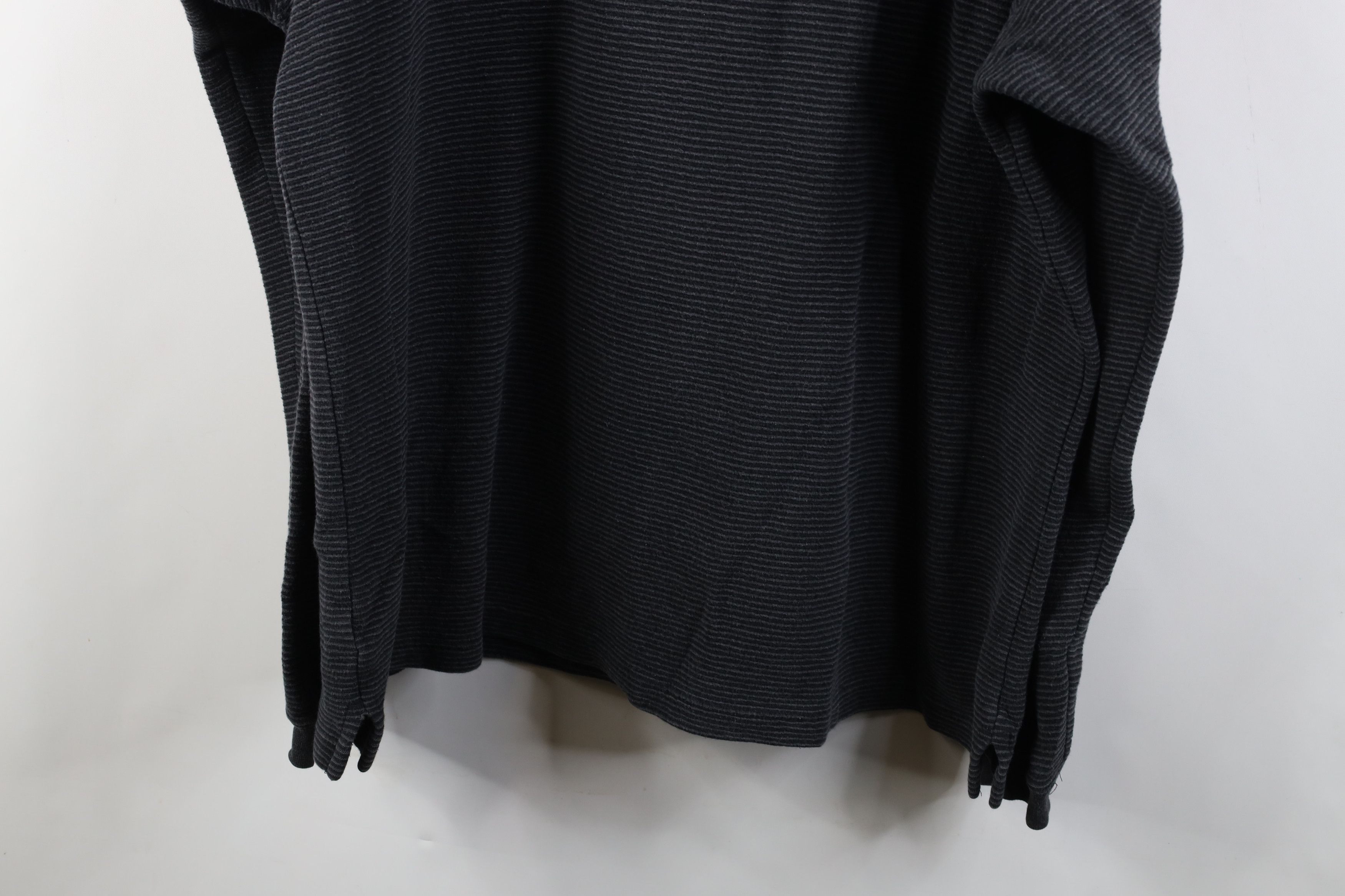 Vintage Vintage 90s Y2K Streetwear Knit Striped Long Sleeve Polo Size US XL / EU 56 / 4 - 11 Thumbnail