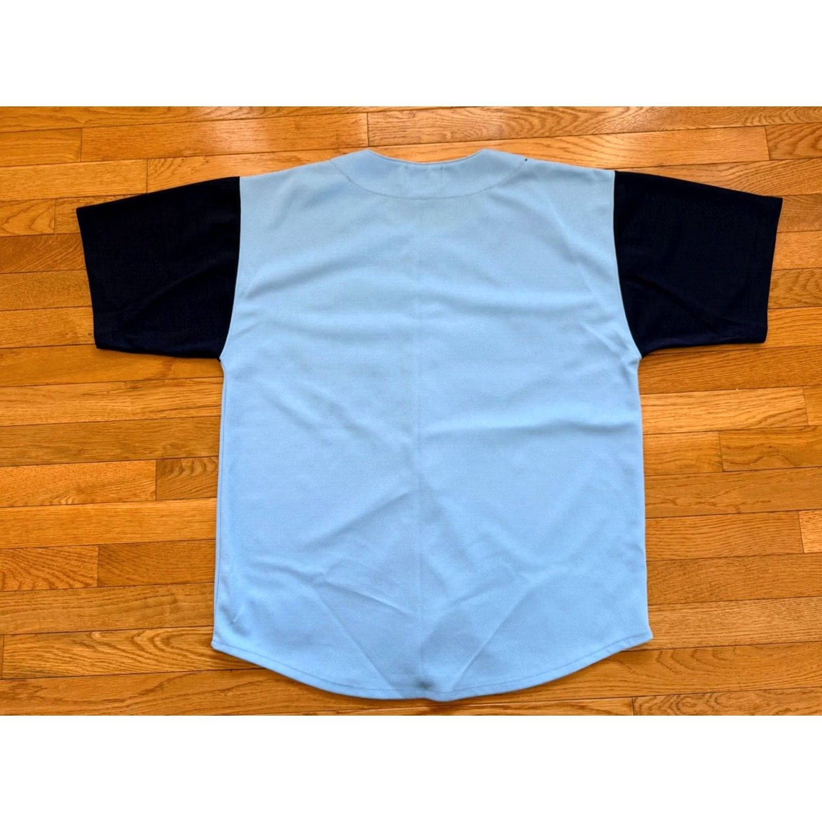 Vintage Big land North Carolina Jersey Top Shirt L Mens Blue Baseball EUC NJersey Size US L / EU 52-54 / 3 - 2 Thumbnail
