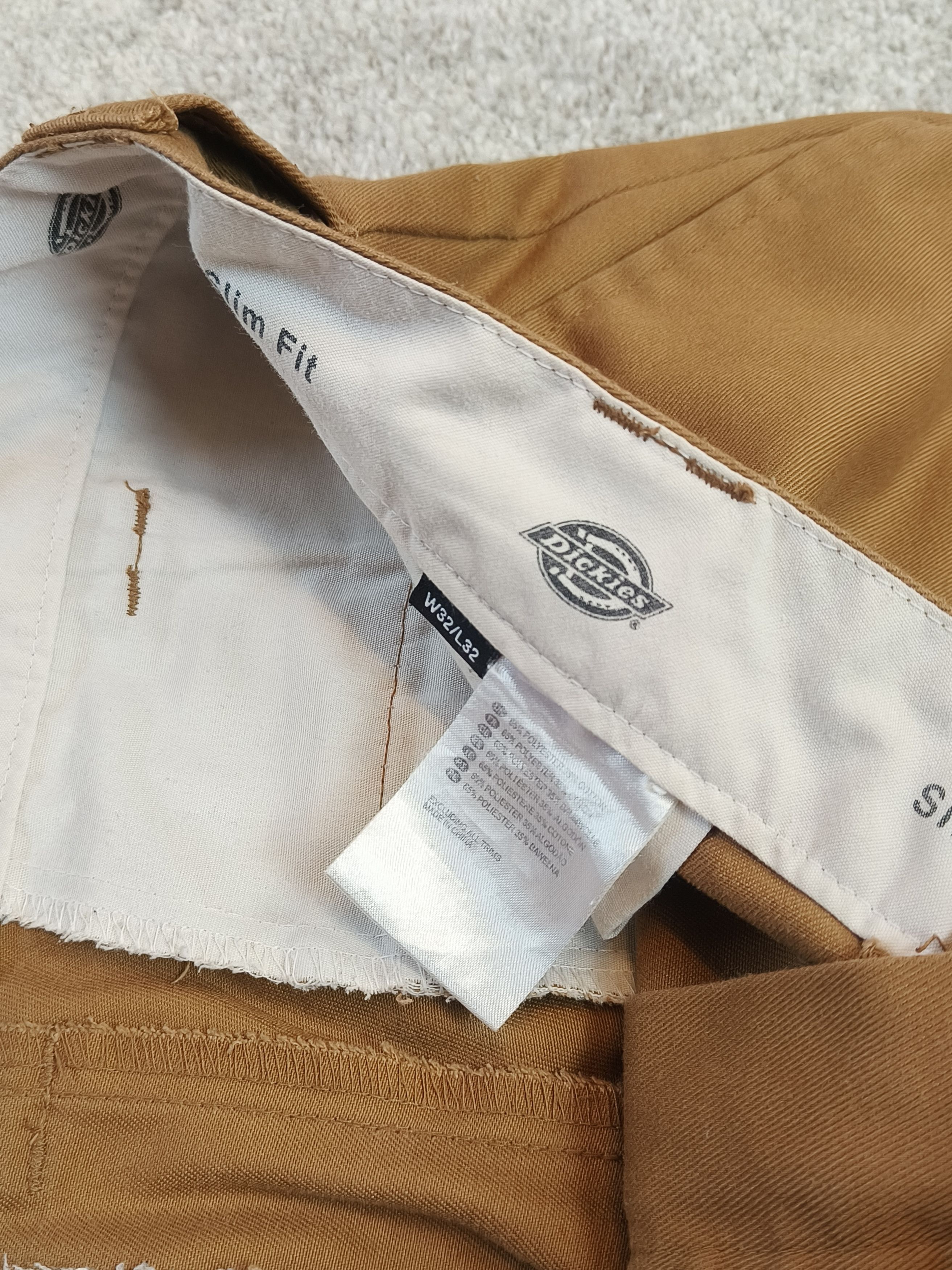 Dickies Dickies 872 Men's Slim Fit Work PNT Pants Trousers Size US 32 / EU 48 - 2 Thumbnail