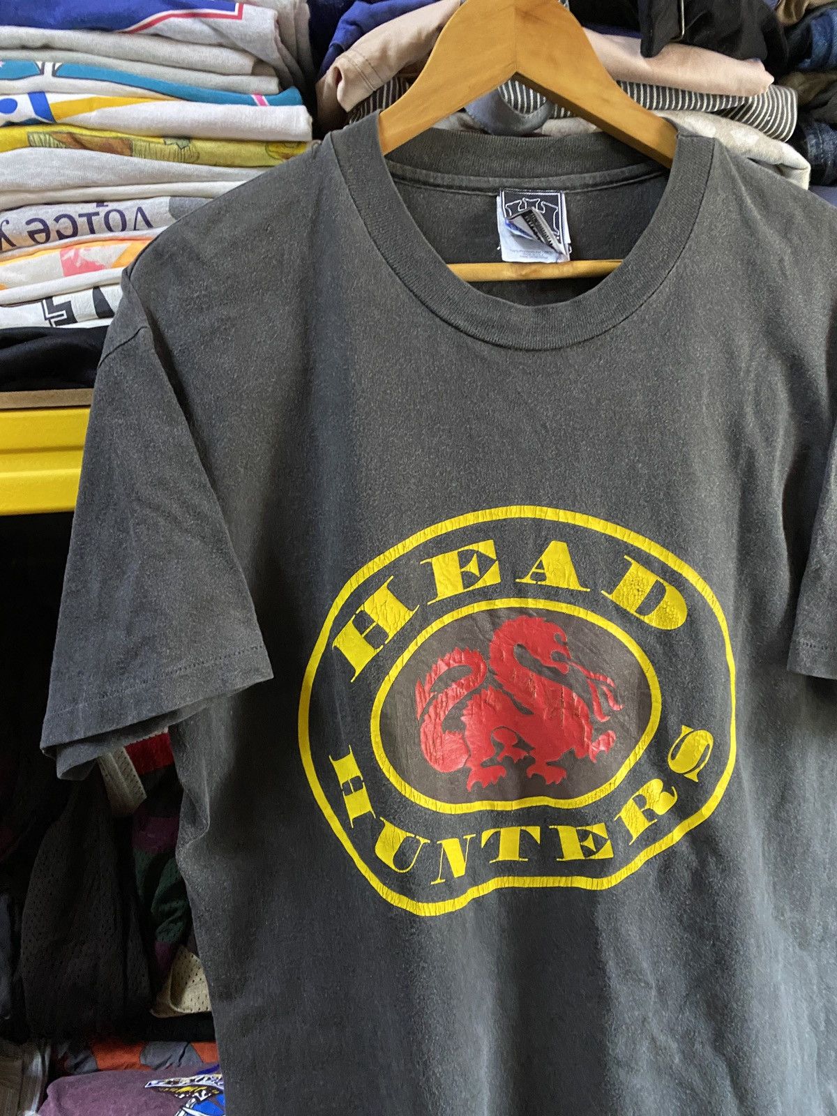 Vintage Vintage 90s Brooklyn Head Hunters Rap Hiphop OG made USA Size US L / EU 52-54 / 3 - 4 Thumbnail