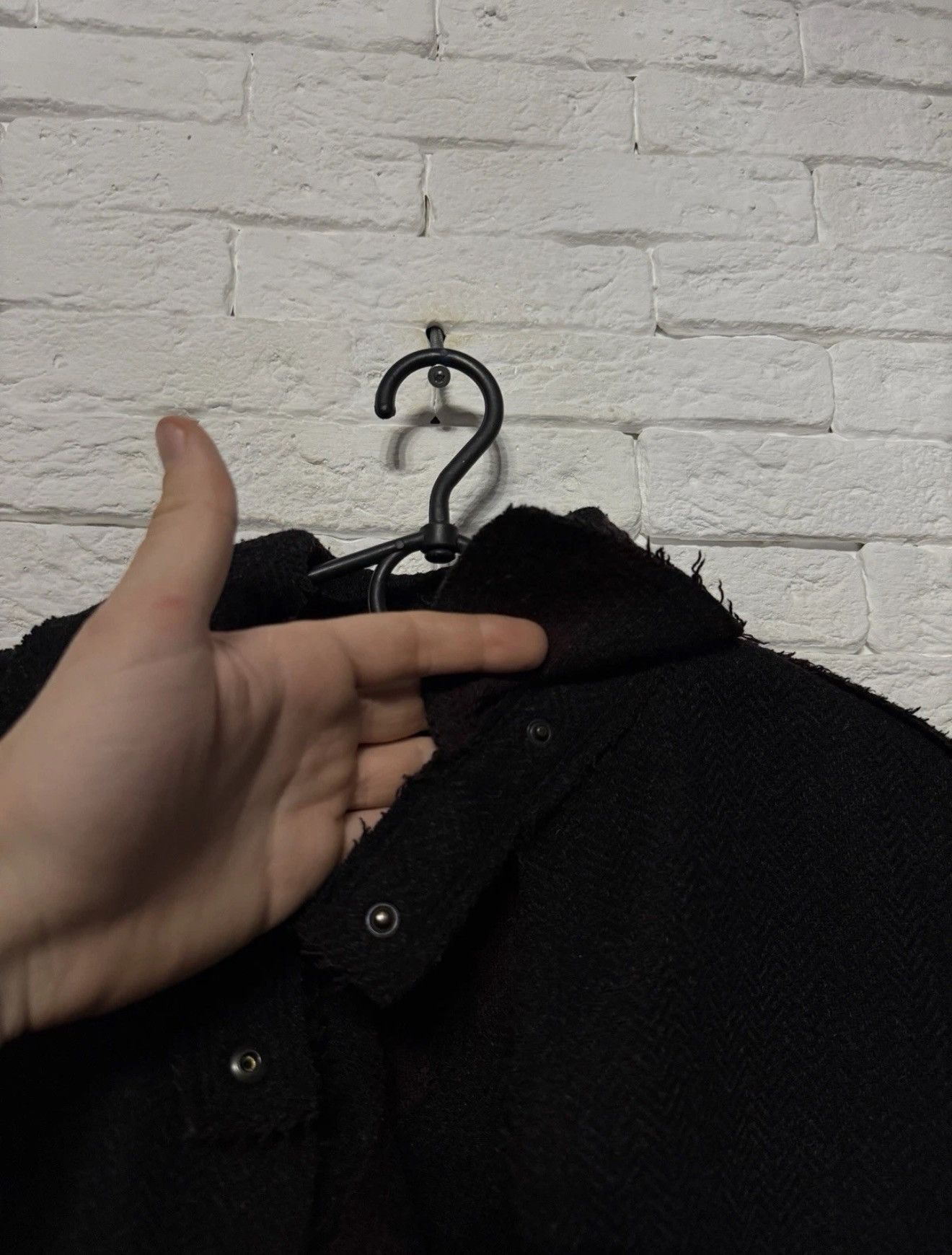 Cop Copine Cop Copine Wool Avant Garde Long Trench Coat Sz L Size L / US 10 / IT 46 - 7 Thumbnail