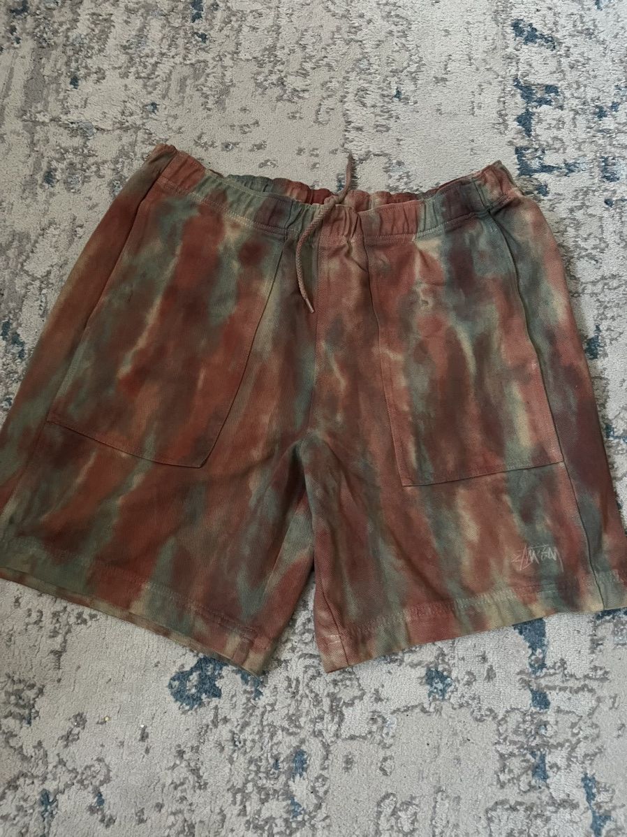 Image of Stussy Dyed Easy Shorts, Men's (Size 34)