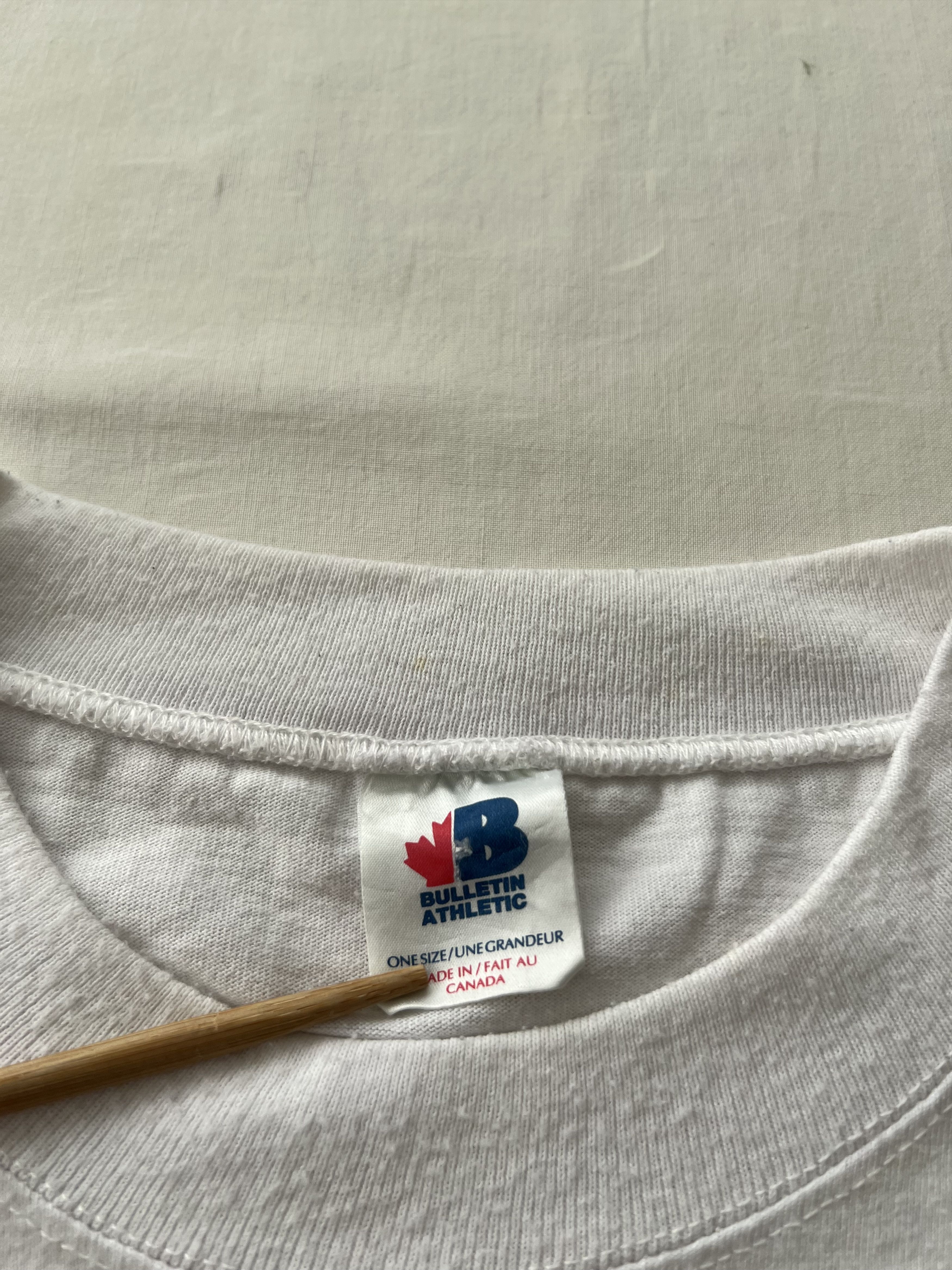 NHL Vintage 1992 Pittsburgh Penguins NHL Hockey White T-shirt Size US XL / EU 56 / 4 - 14 Thumbnail